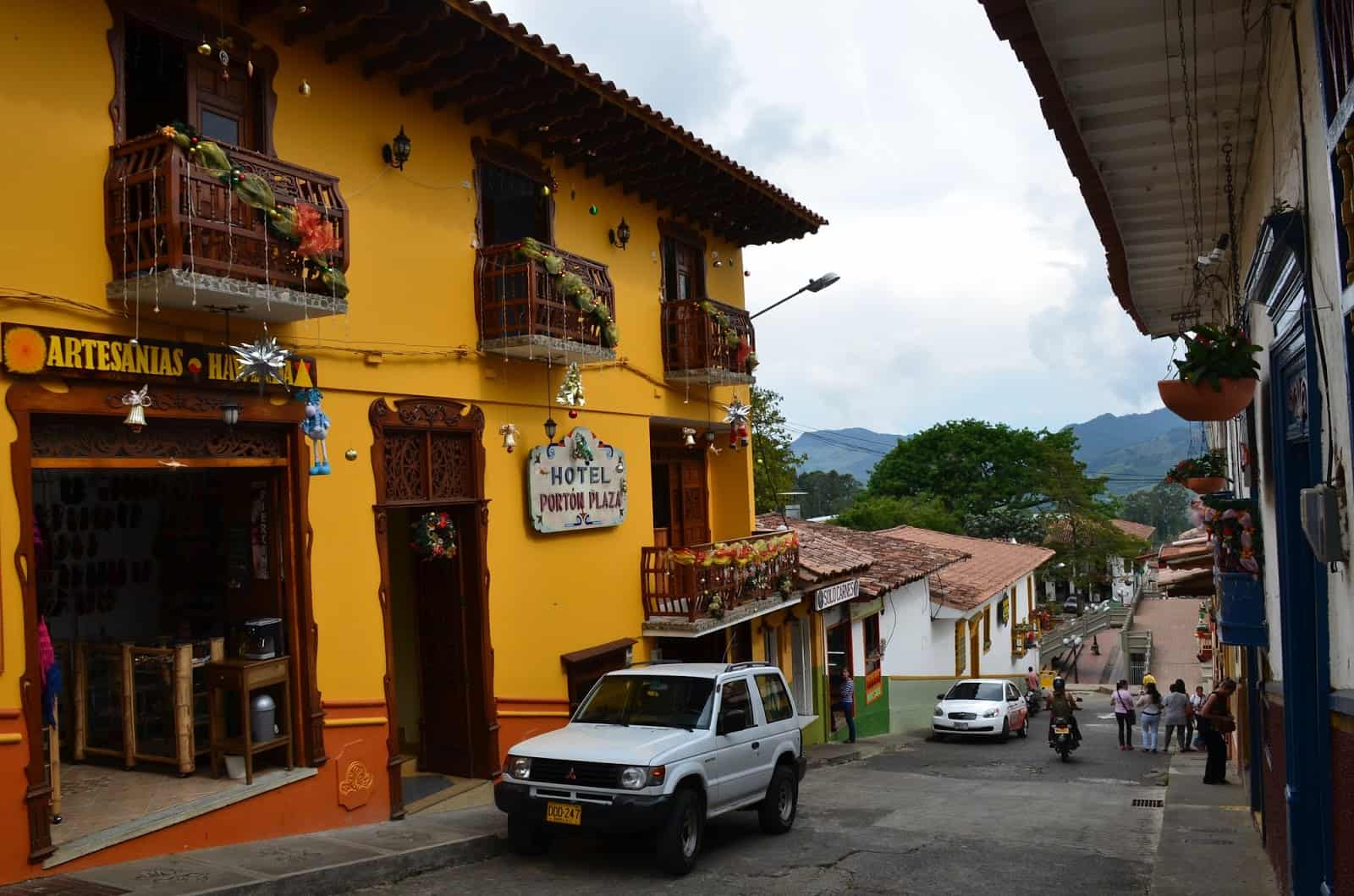 Hotel Portón Plaza in Jericó Antioquia Colombia