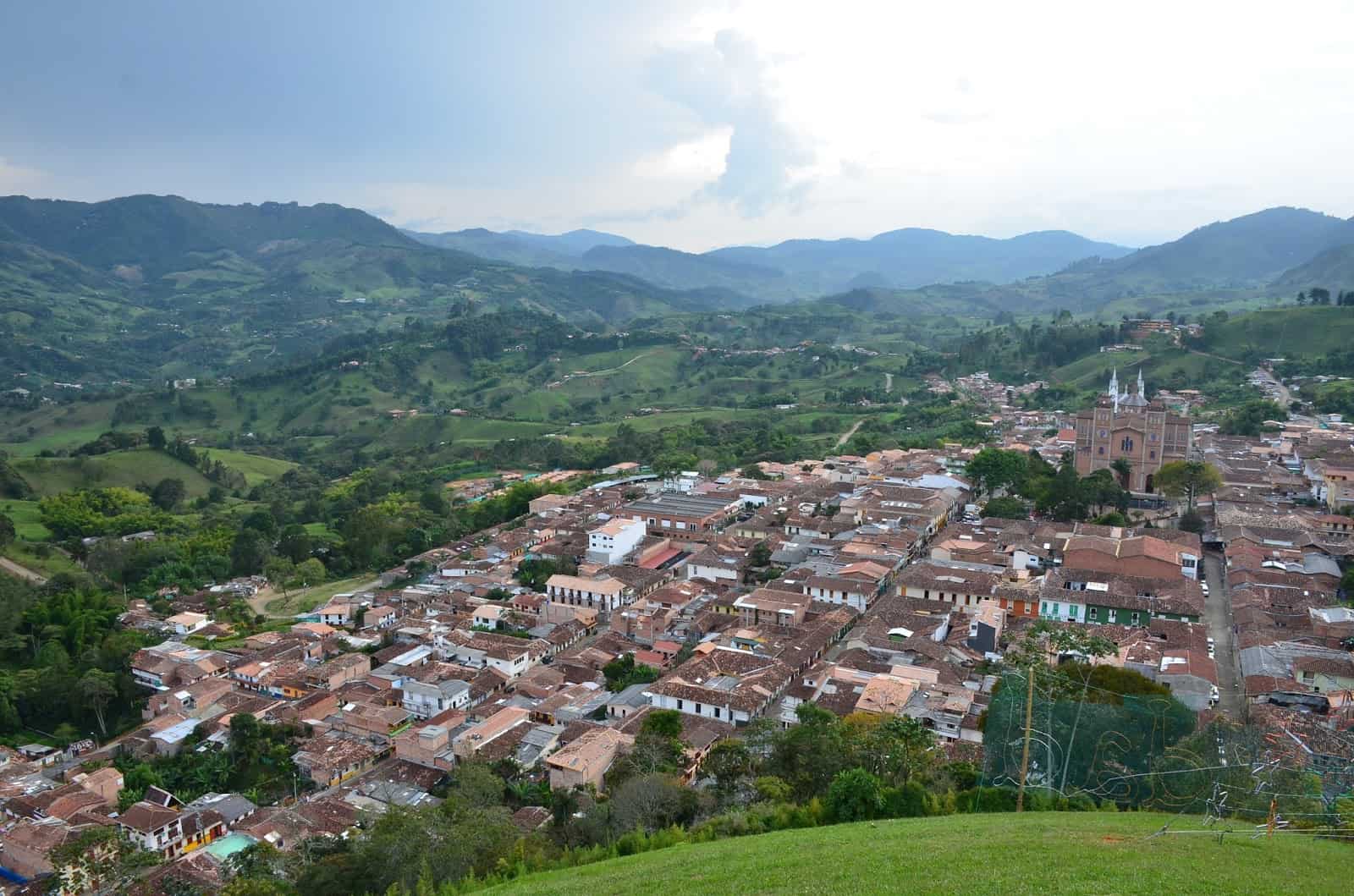 Jericó, Antioquia, Colombia town view