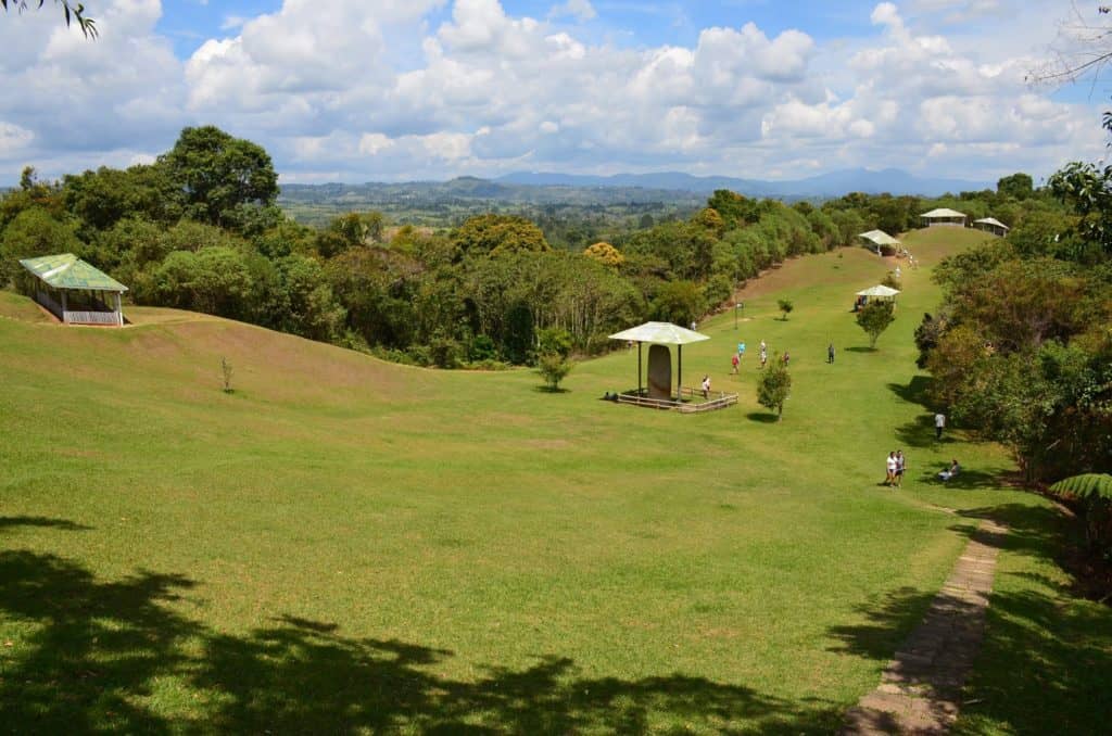 Alto de los Ídolos in San Agustín, Huila, Colombia