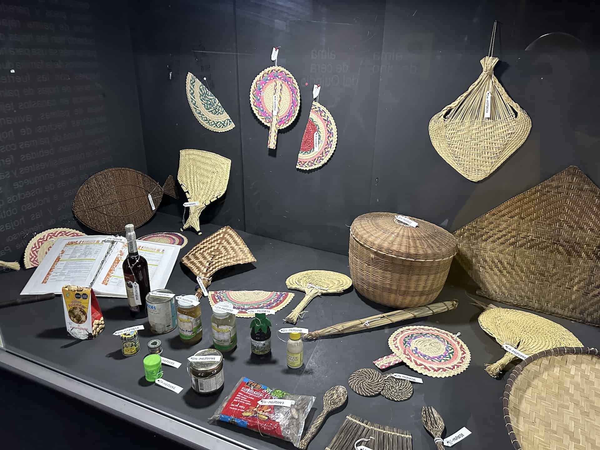 Food products at the Ethnobotanic Palm Museum
