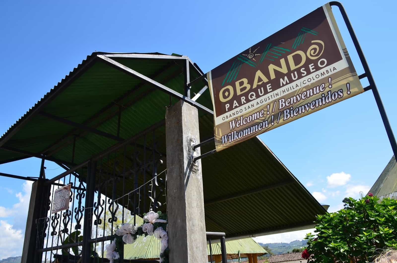 Entrance to the Obando Museum