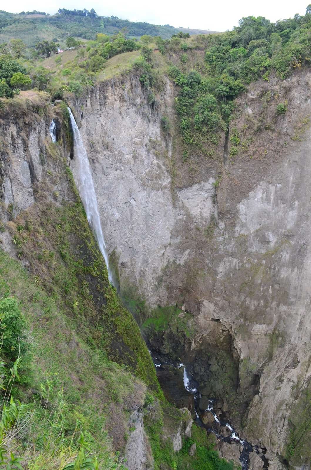 Salto del Mortiño in Huila, Colombia