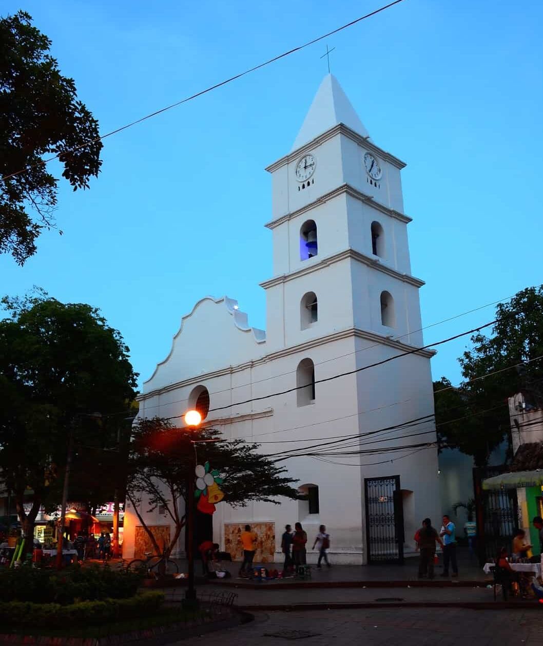 Colonial Church in Neiva, Huila, Colombia