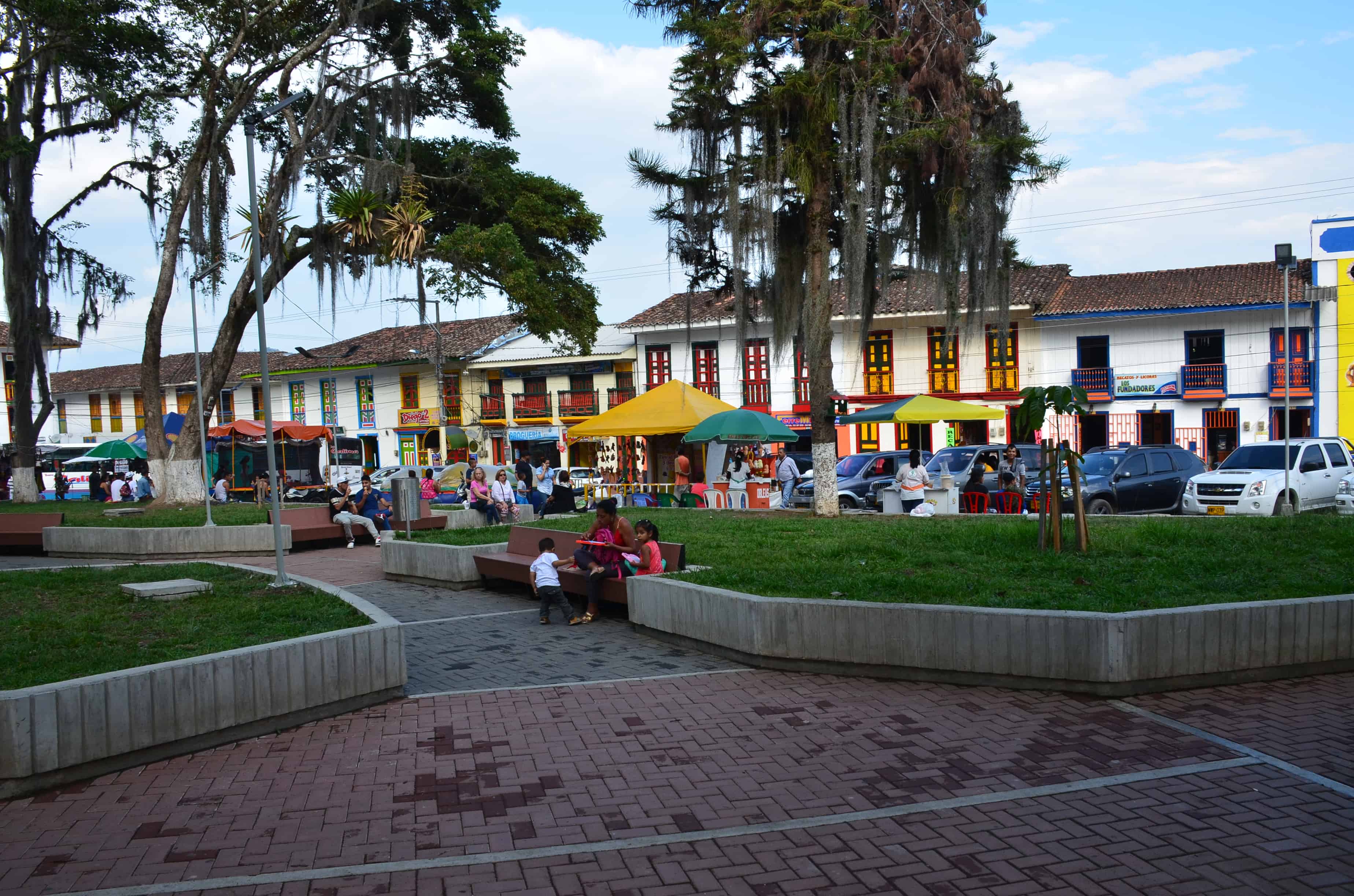 Plaza in Darién, Valle del Cauca, Colombia