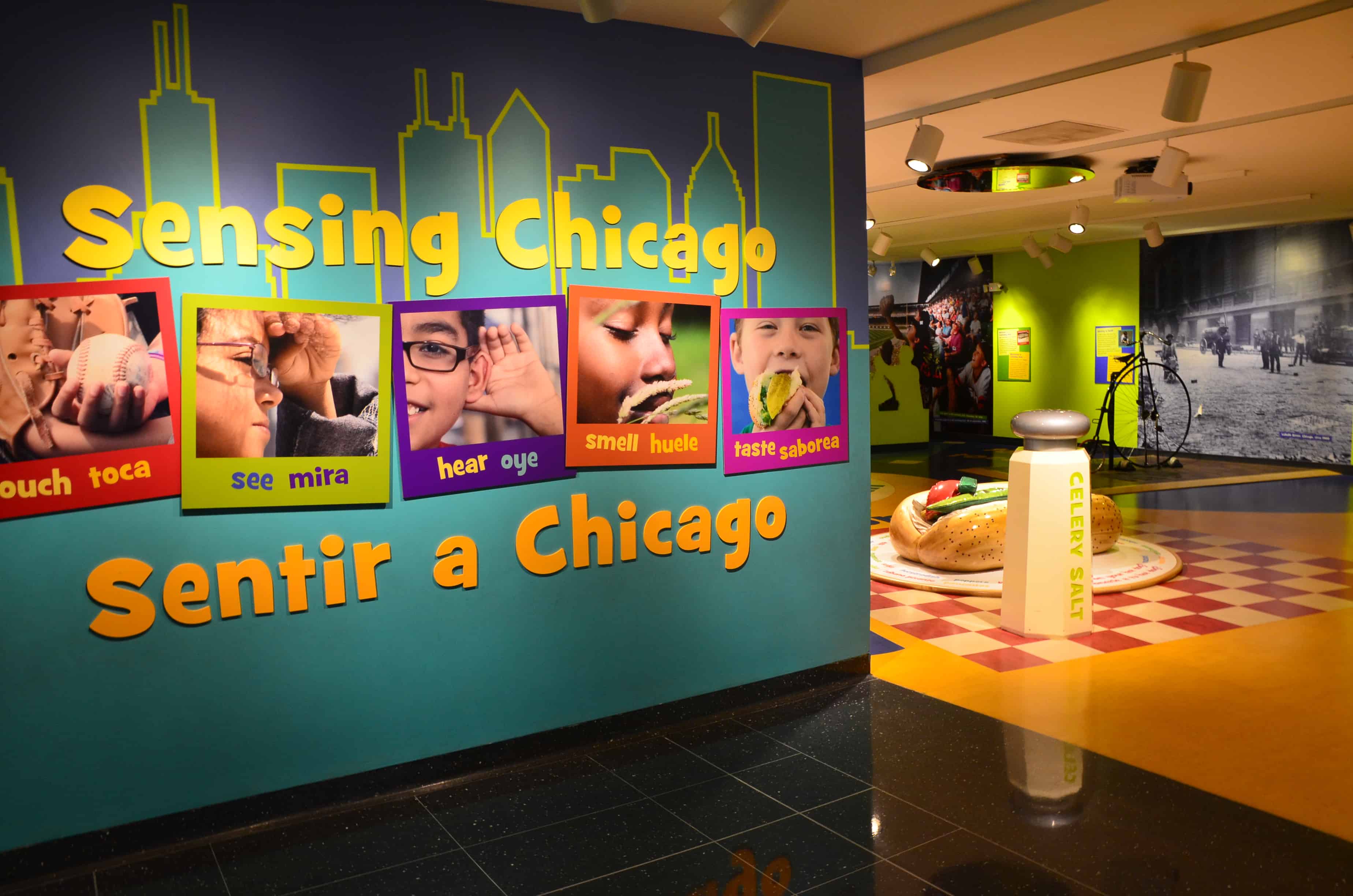 Sensing Chicago Exhibit at the Chicago History Museum