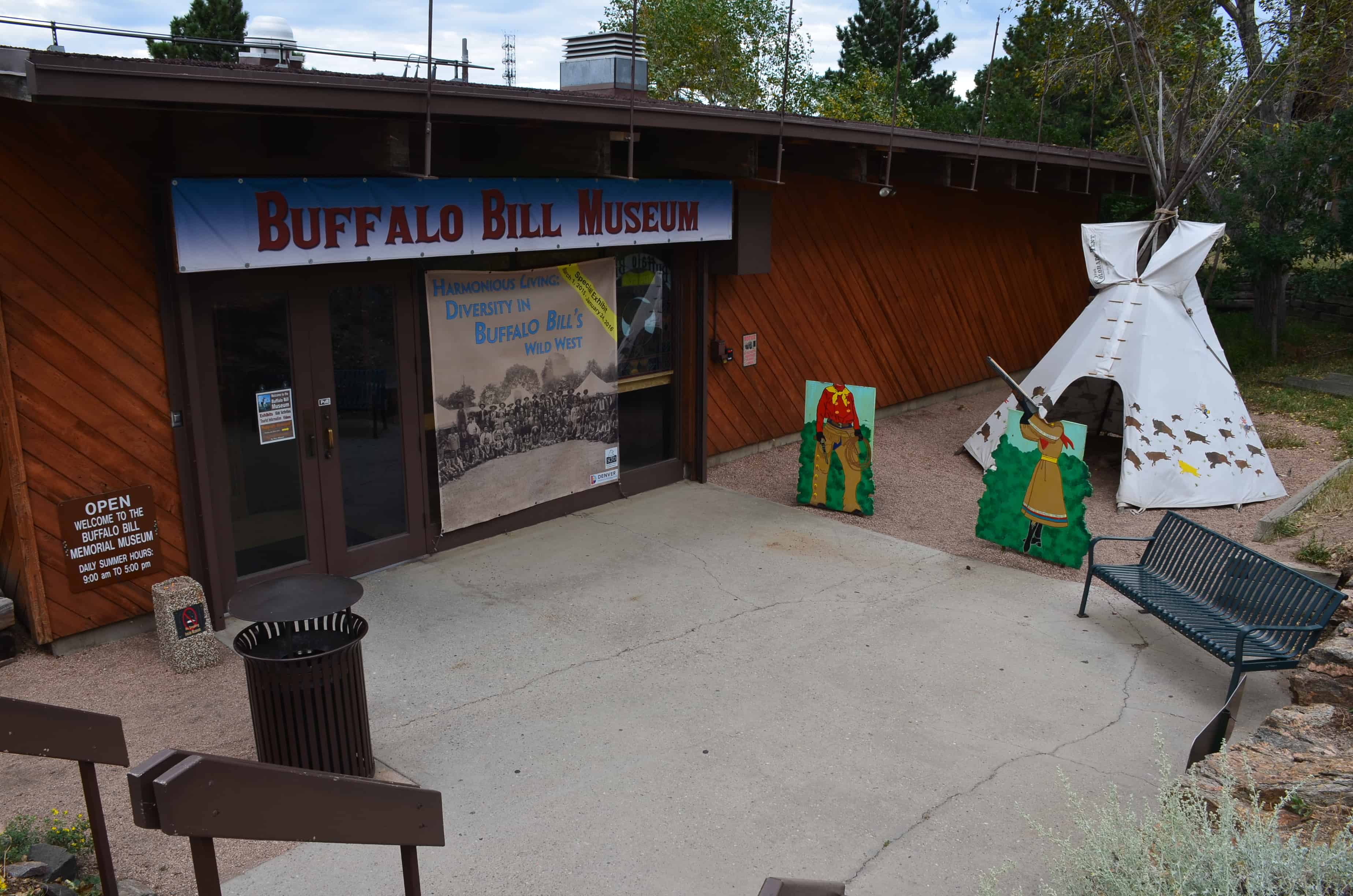 Buffalo Bill Museum on Lookout Mountain along the Lariat Loop National Scenic Byway in Colorado