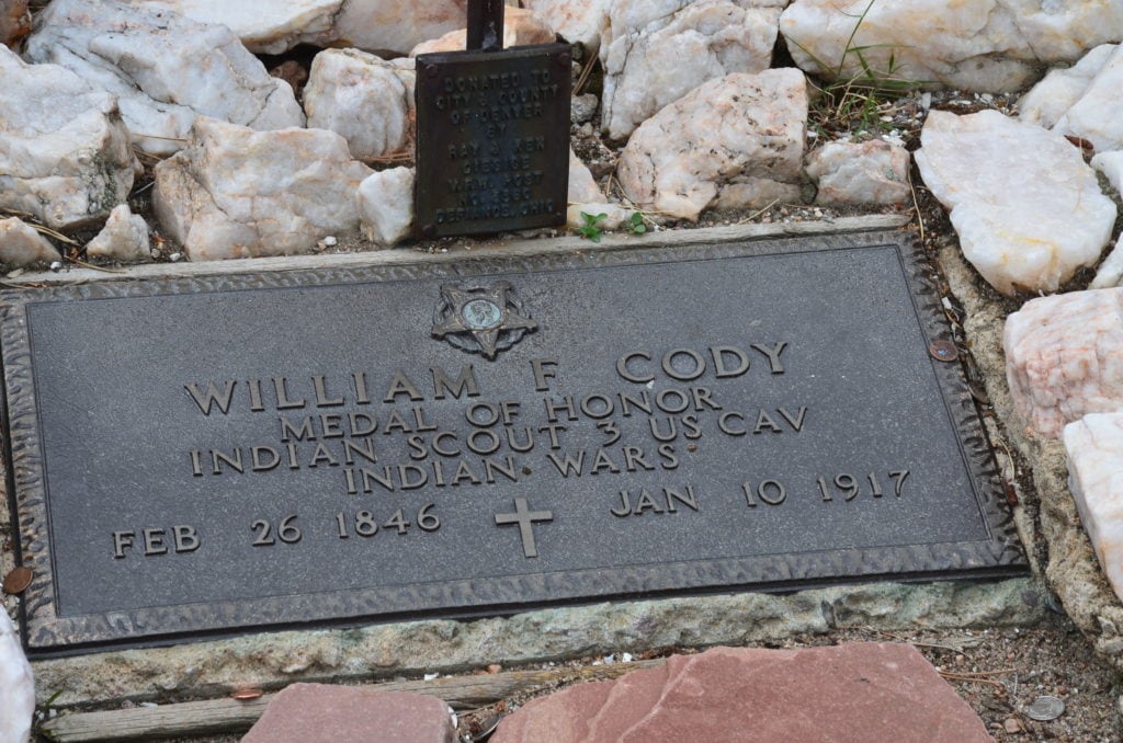 Grave of Buffalo Bill Cody on Lookout Mountain along the Lariat Loop National Scenic Byway in Colorado