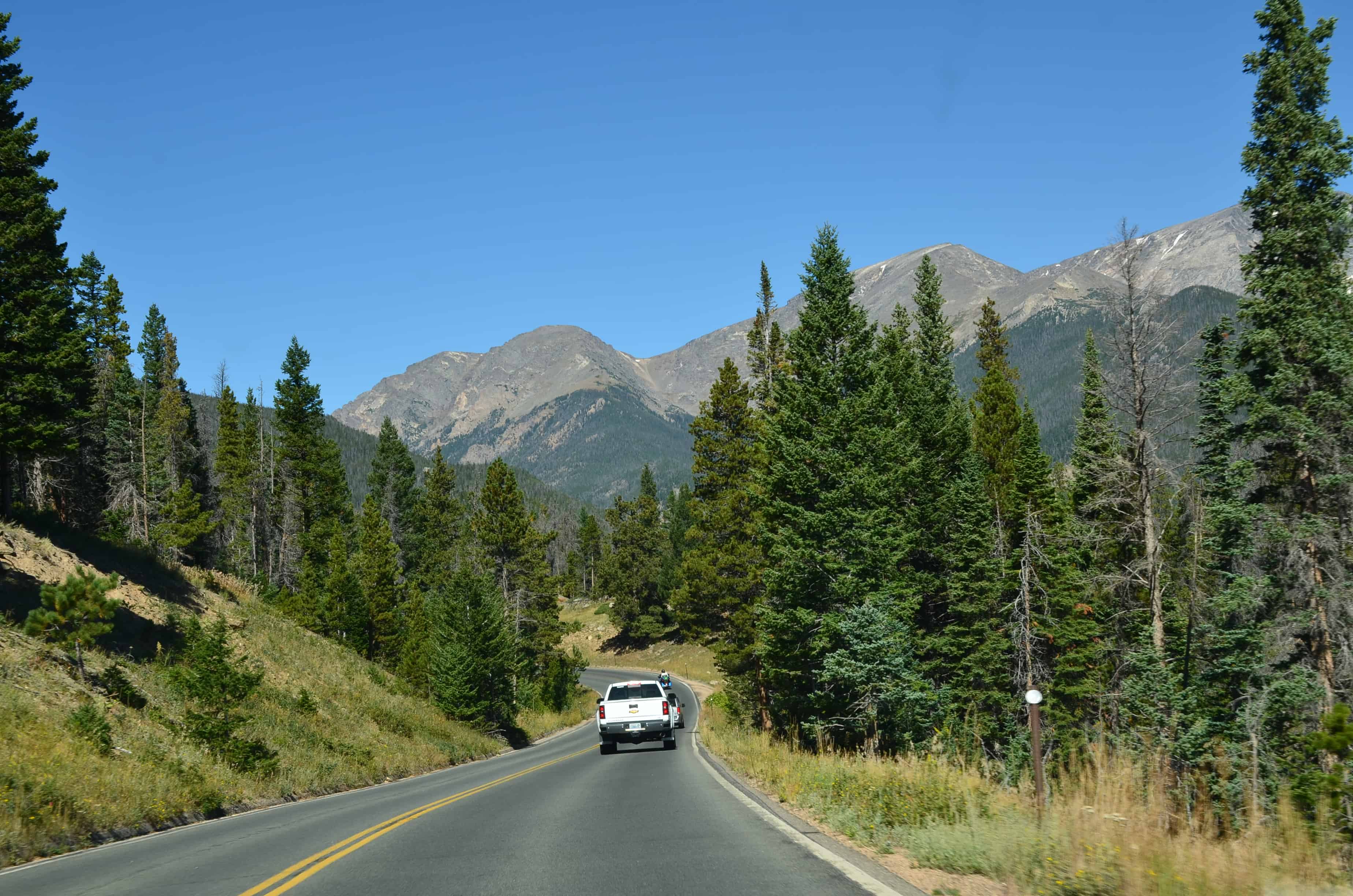 Trail Ridge Road in Rocky Mountain National Park, Colorado