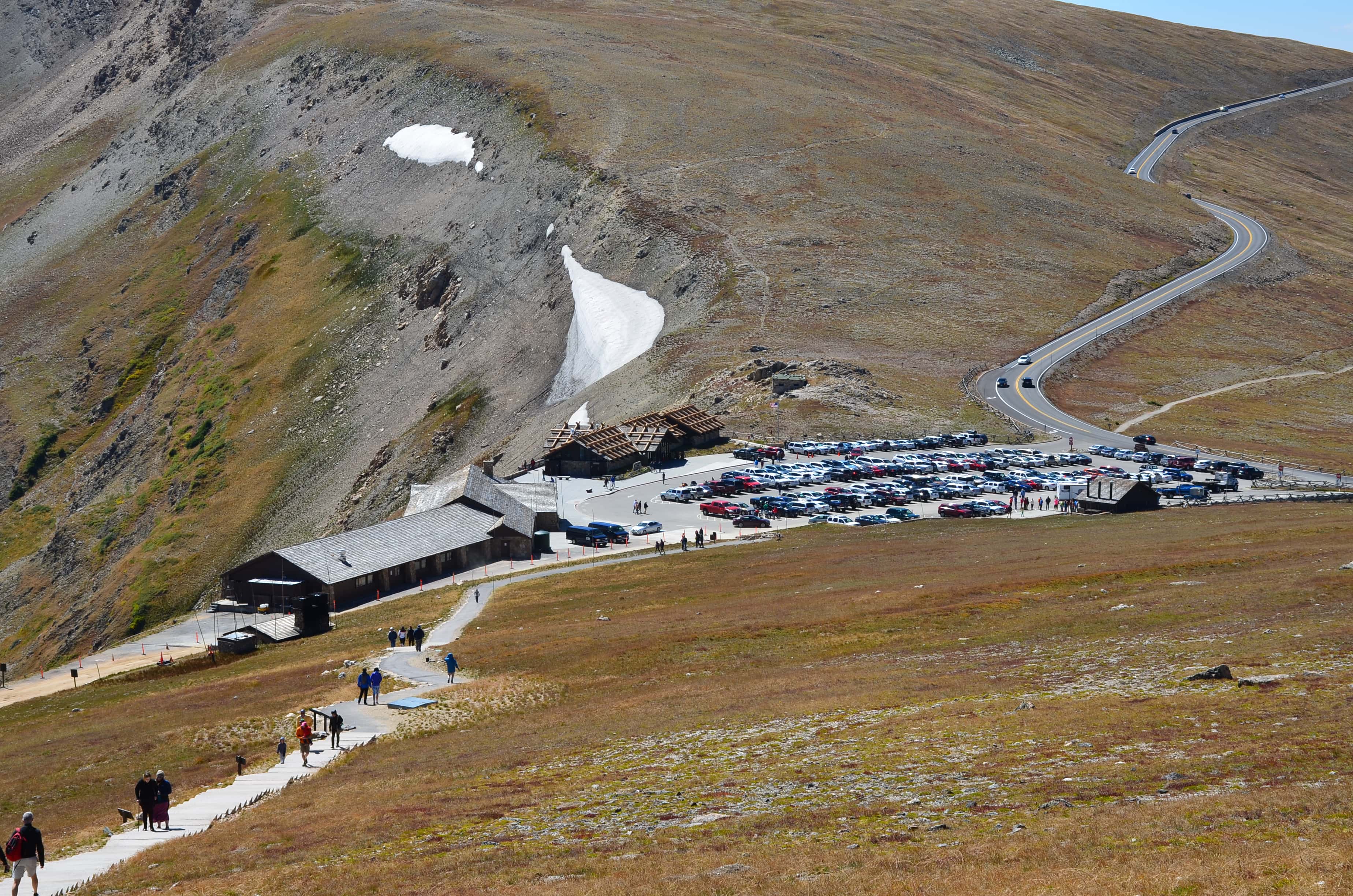 Alpine Visitor Center on Trail Ridge Road in Rocky Mountain National Park, Colorado