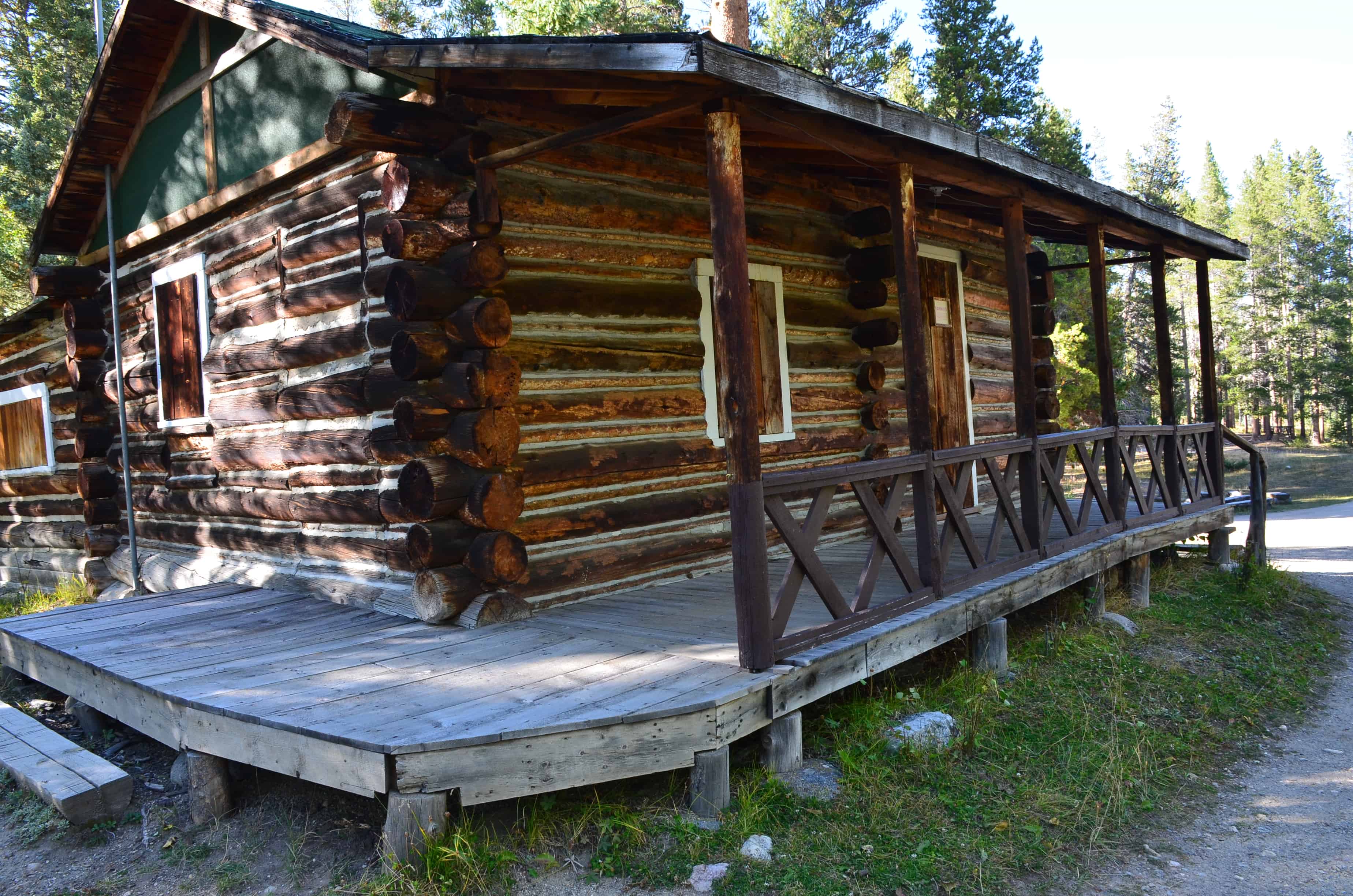 Holzwarth Trout Lodge at Holzwarth Historic Site on Trail Ridge Road in Rocky Mountain National Park, Colorado
