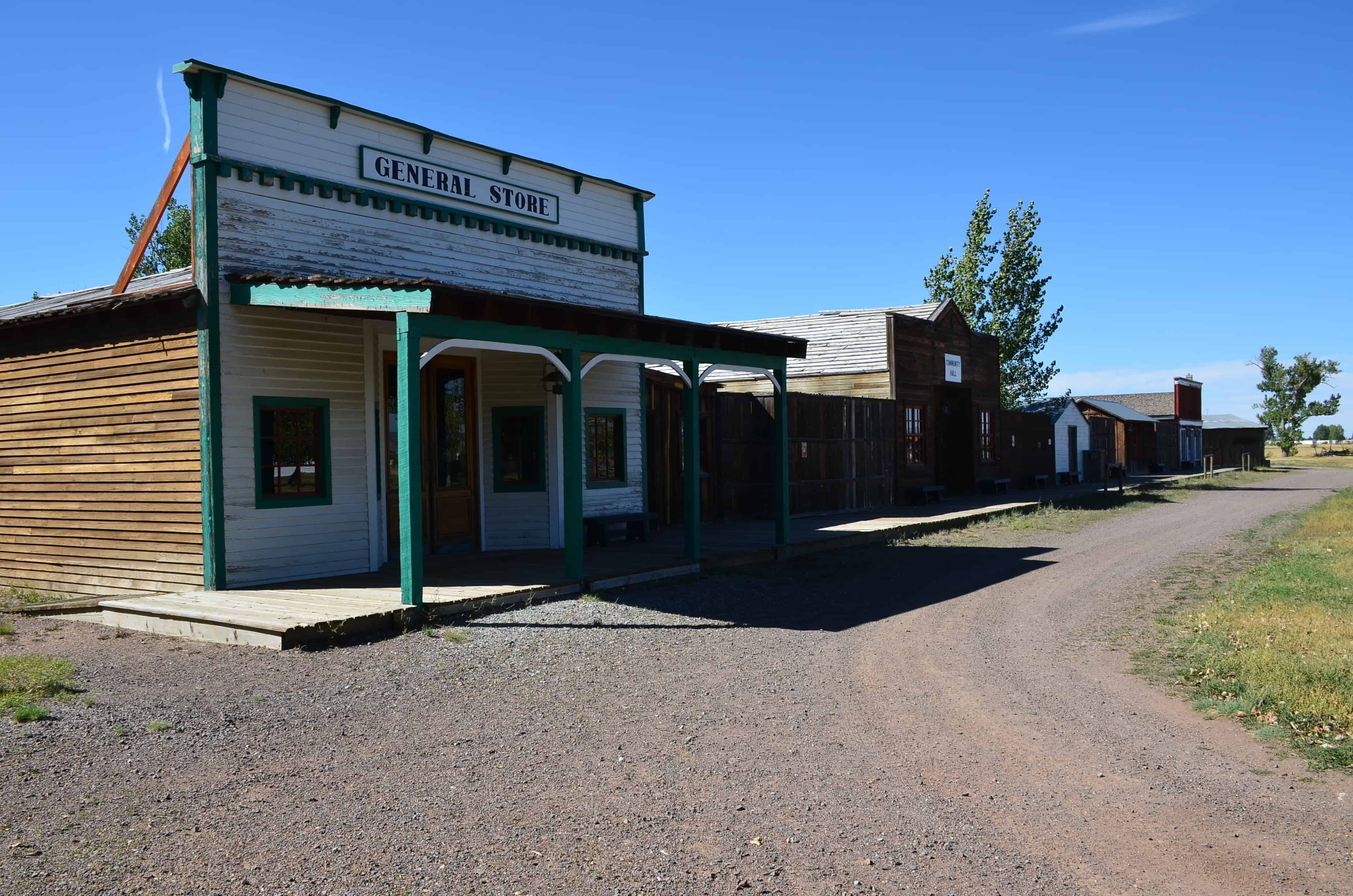 Pioneer village at Wyoming Territorial Prison State Historic Site in Laramie