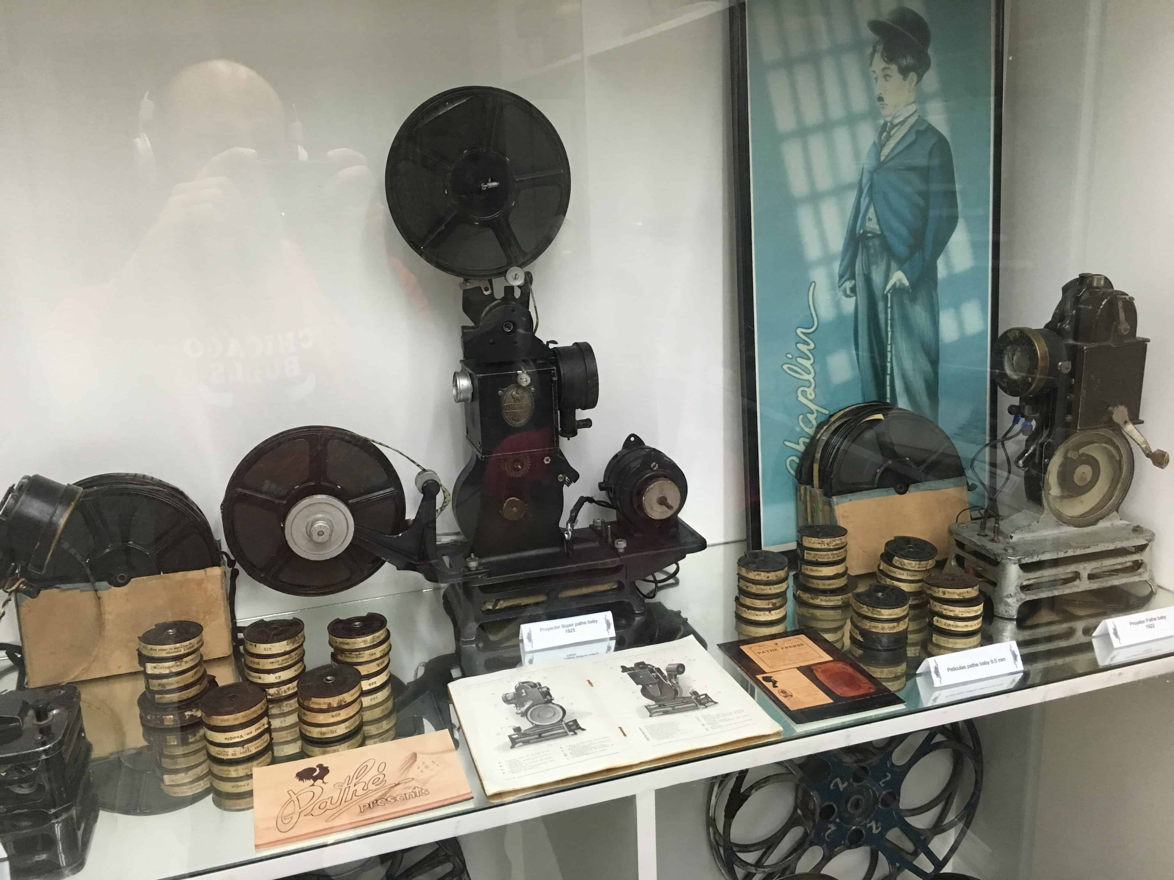 Antique home projector at Caliwood in Cali, Colombia
