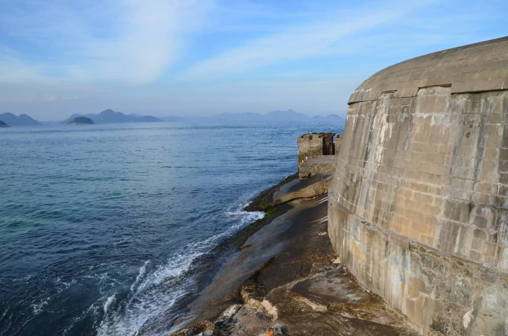 Fort Copacabana in Rio de Janeiro, Brazil