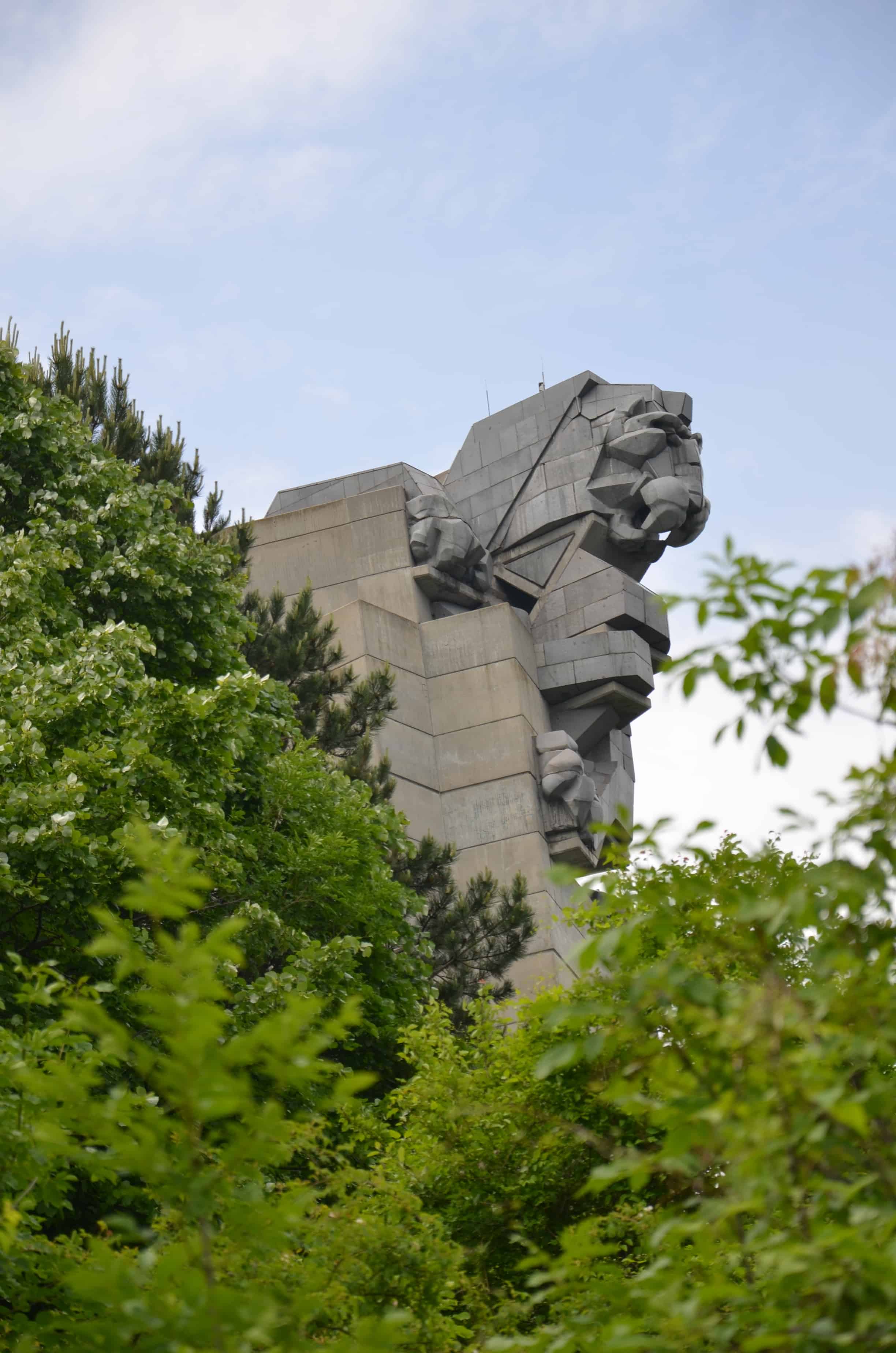 Founders of the Bulgarian State Monument in Shumen, Bulgaria