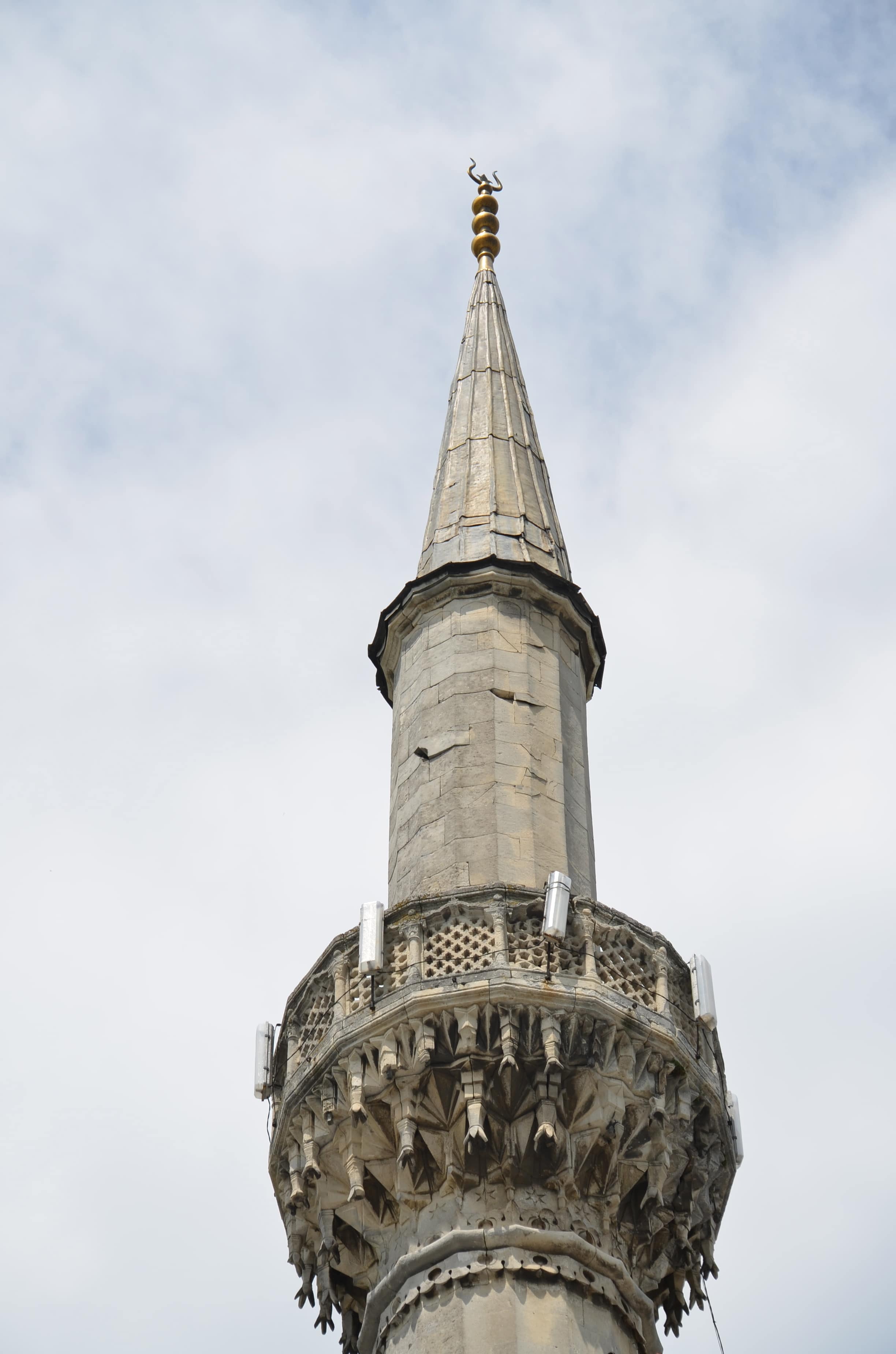 Minaret of the Tombul Mosque in Shumen, Bulgaria