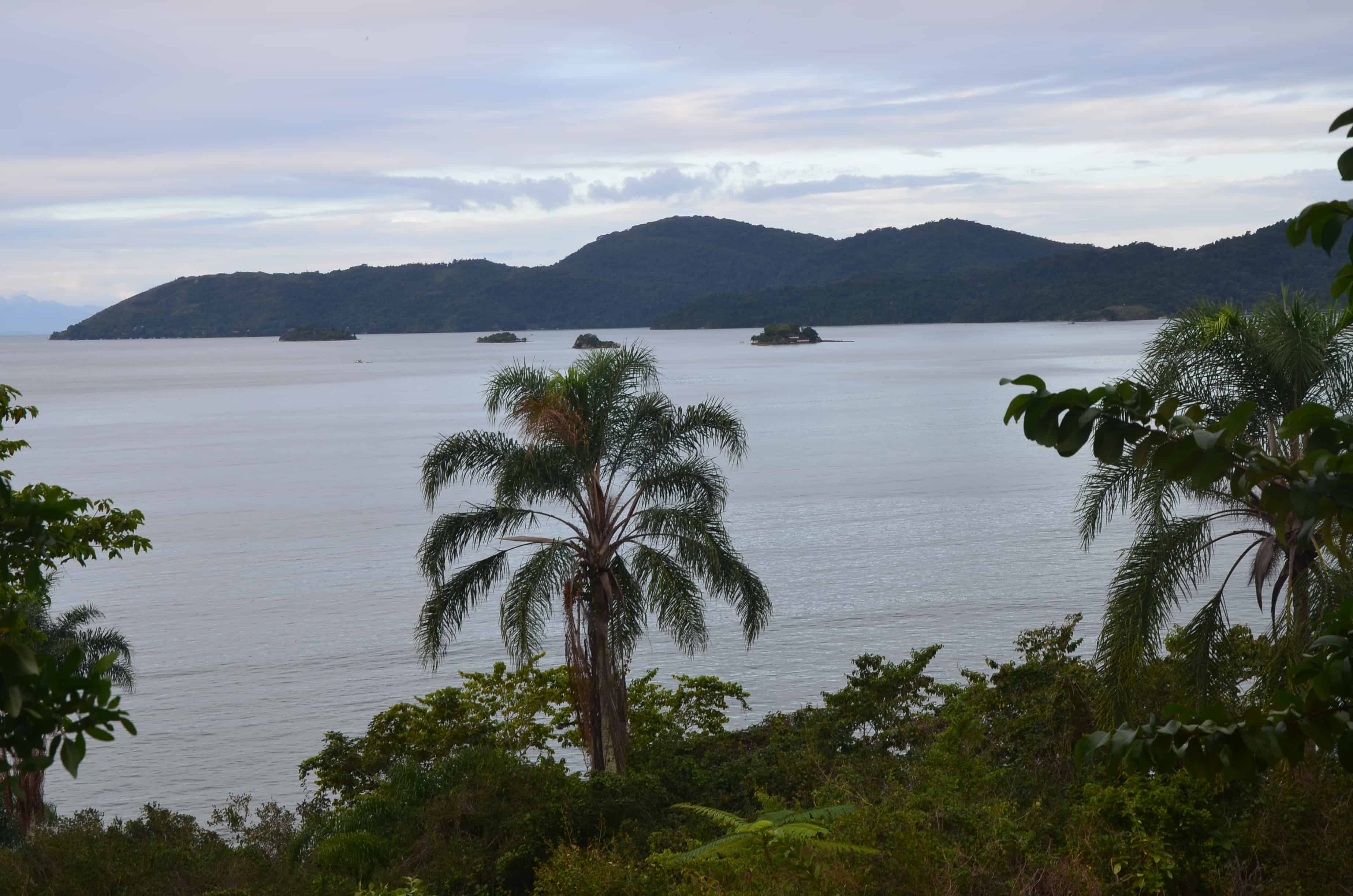 The view from Forte Defensor Perpétuo in Paraty, Brazil