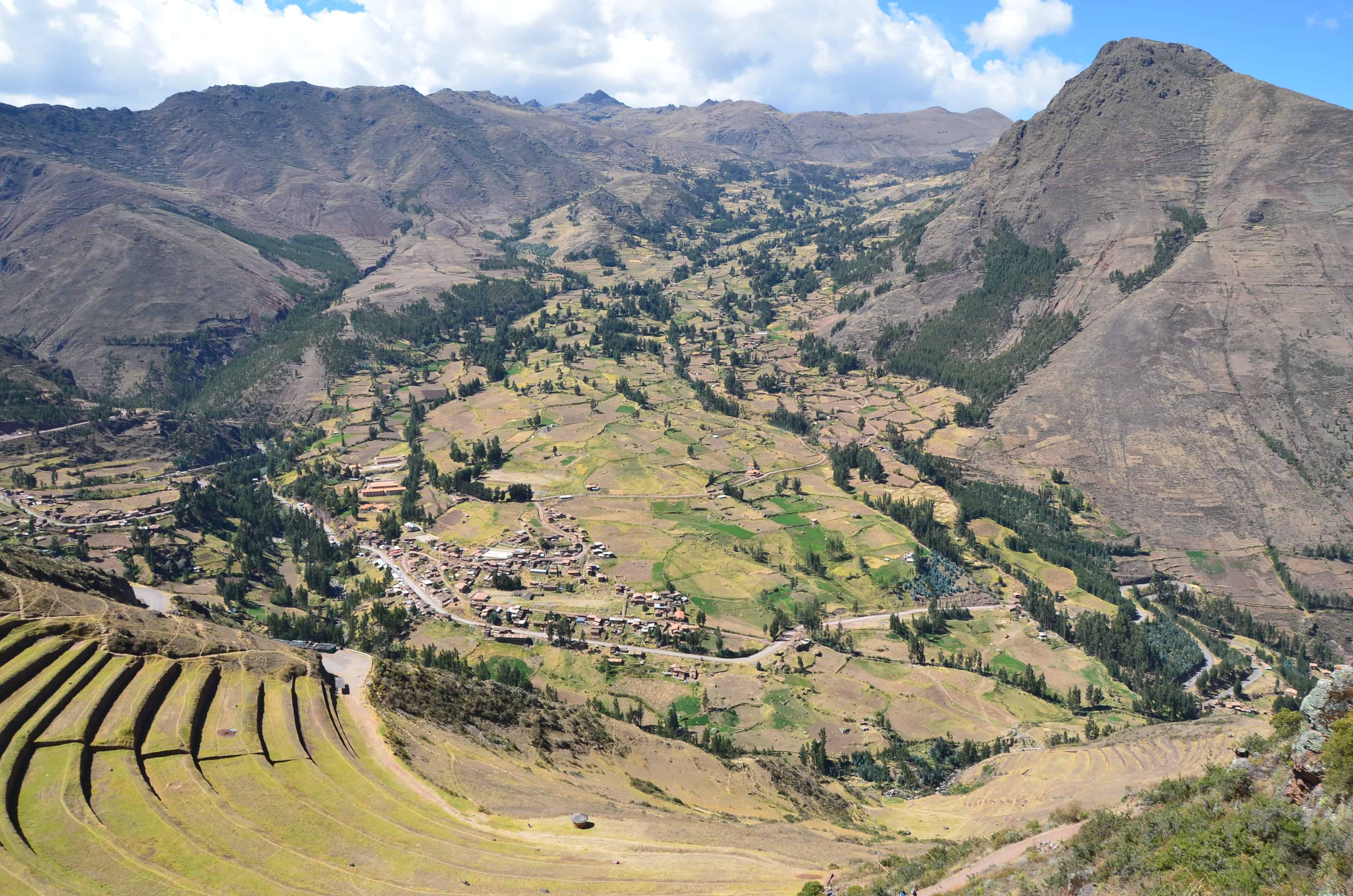 View from Pisac, Peru