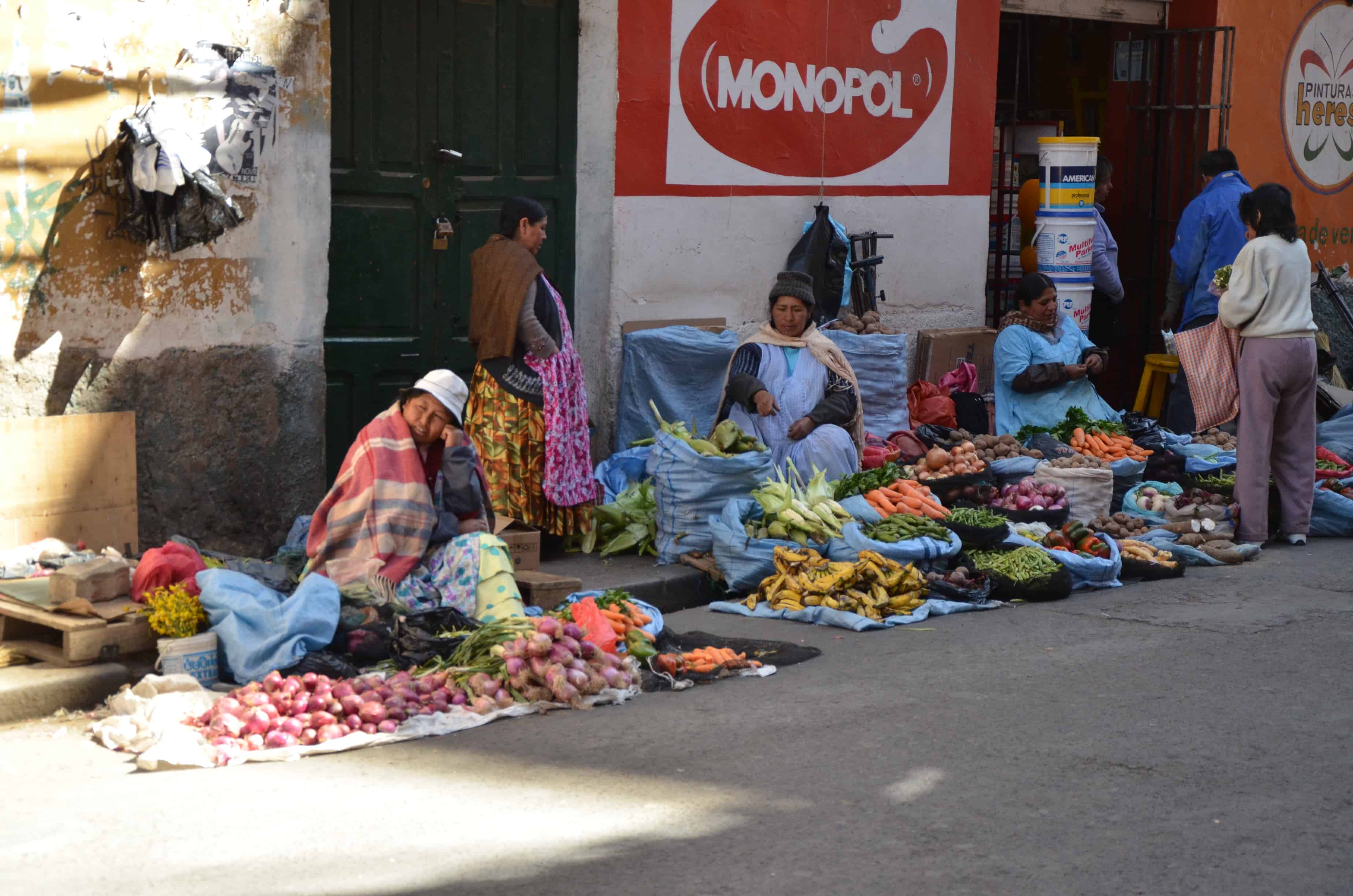 Mercado Rodríguez in La Paz, Bolivia
