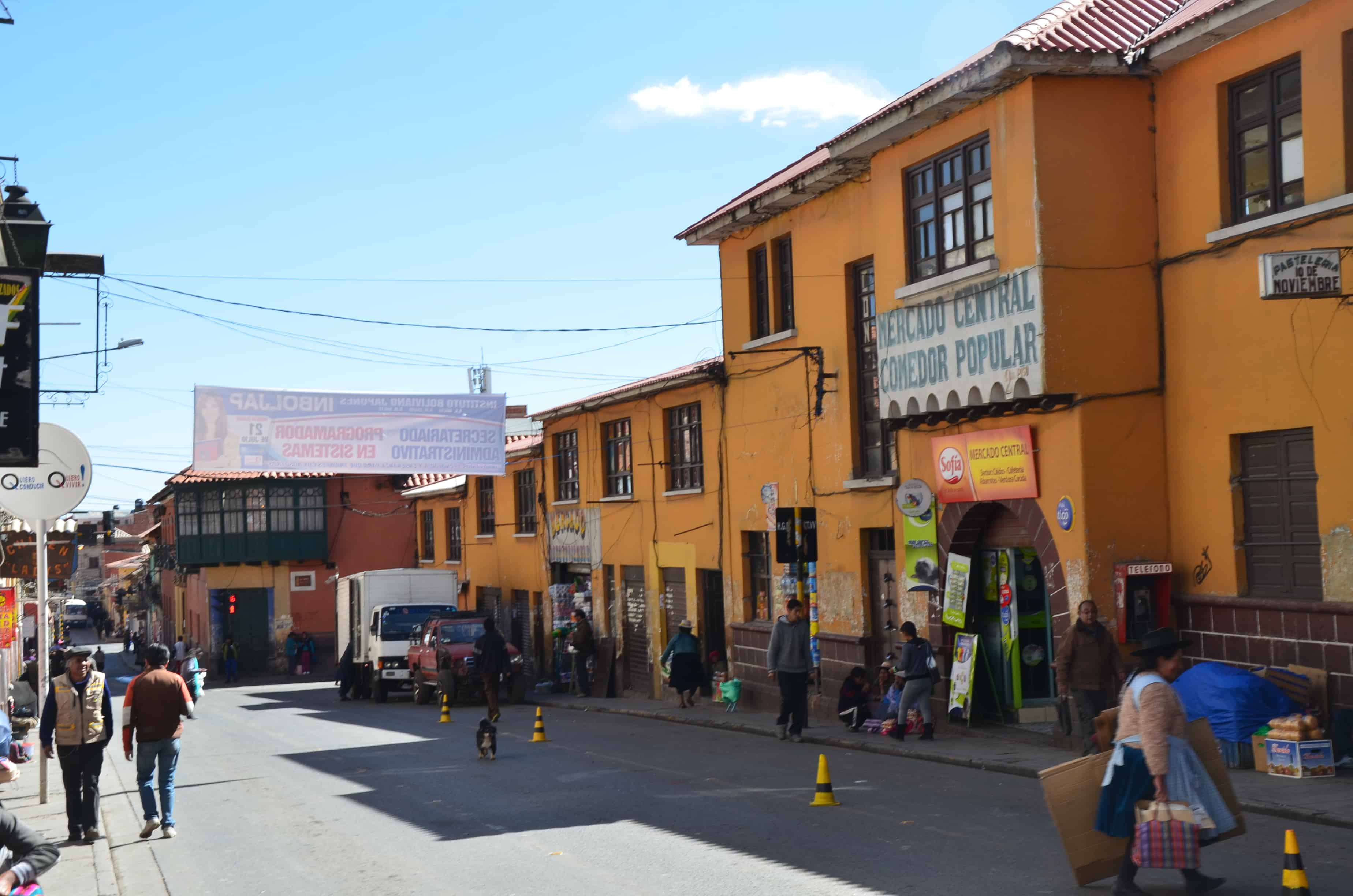 Mercado Central in Potosí, Bolivia