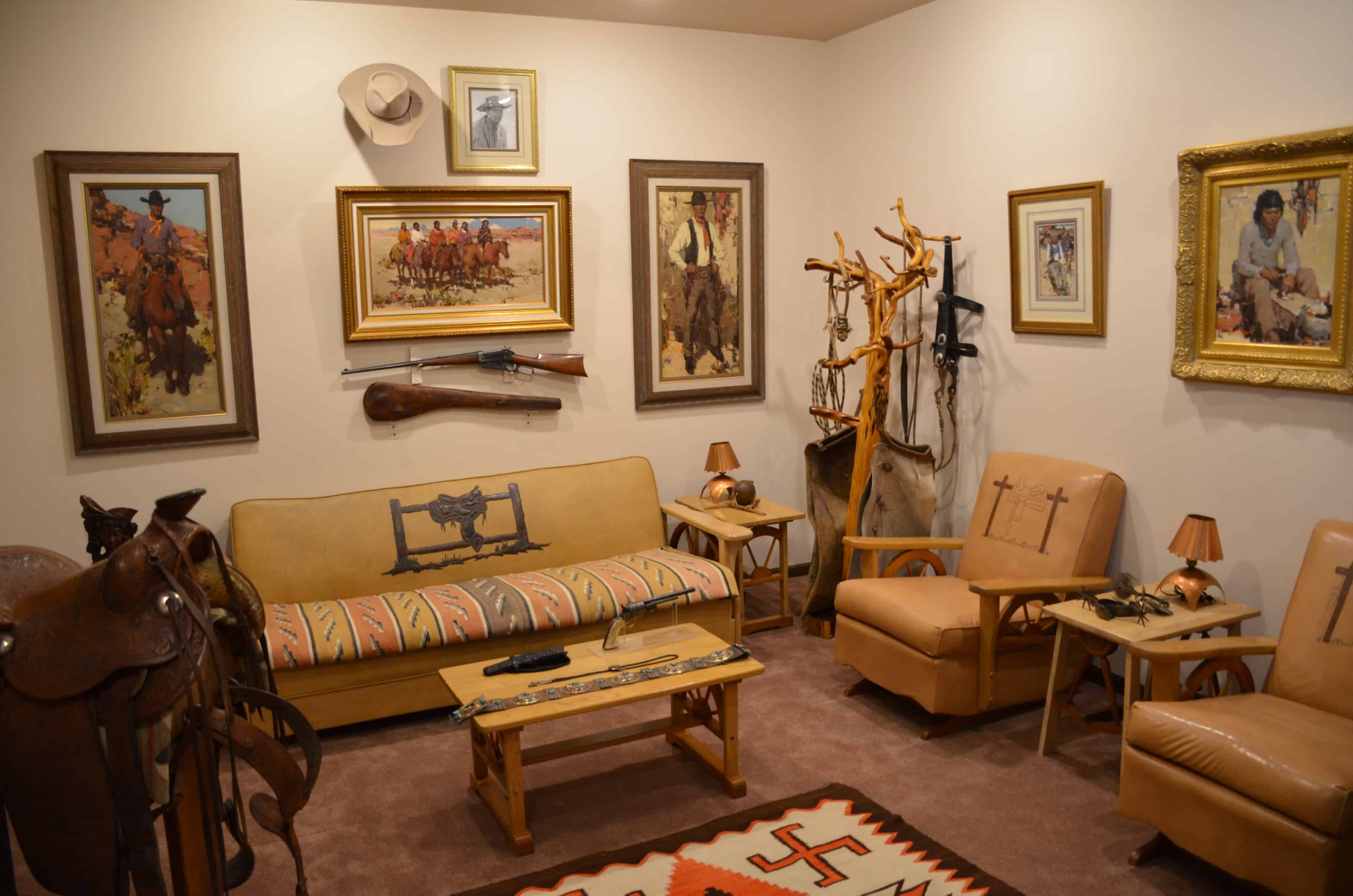 Burt Procter room at the Nelson Museum of the West in Cheyenne, Wyoming
