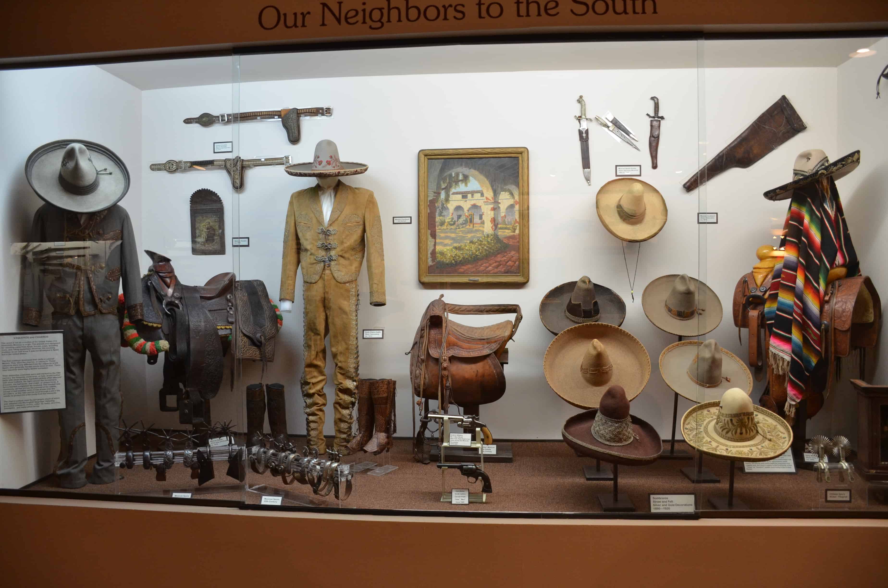 Mexican display at the Nelson Museum of the West in Cheyenne, Wyoming