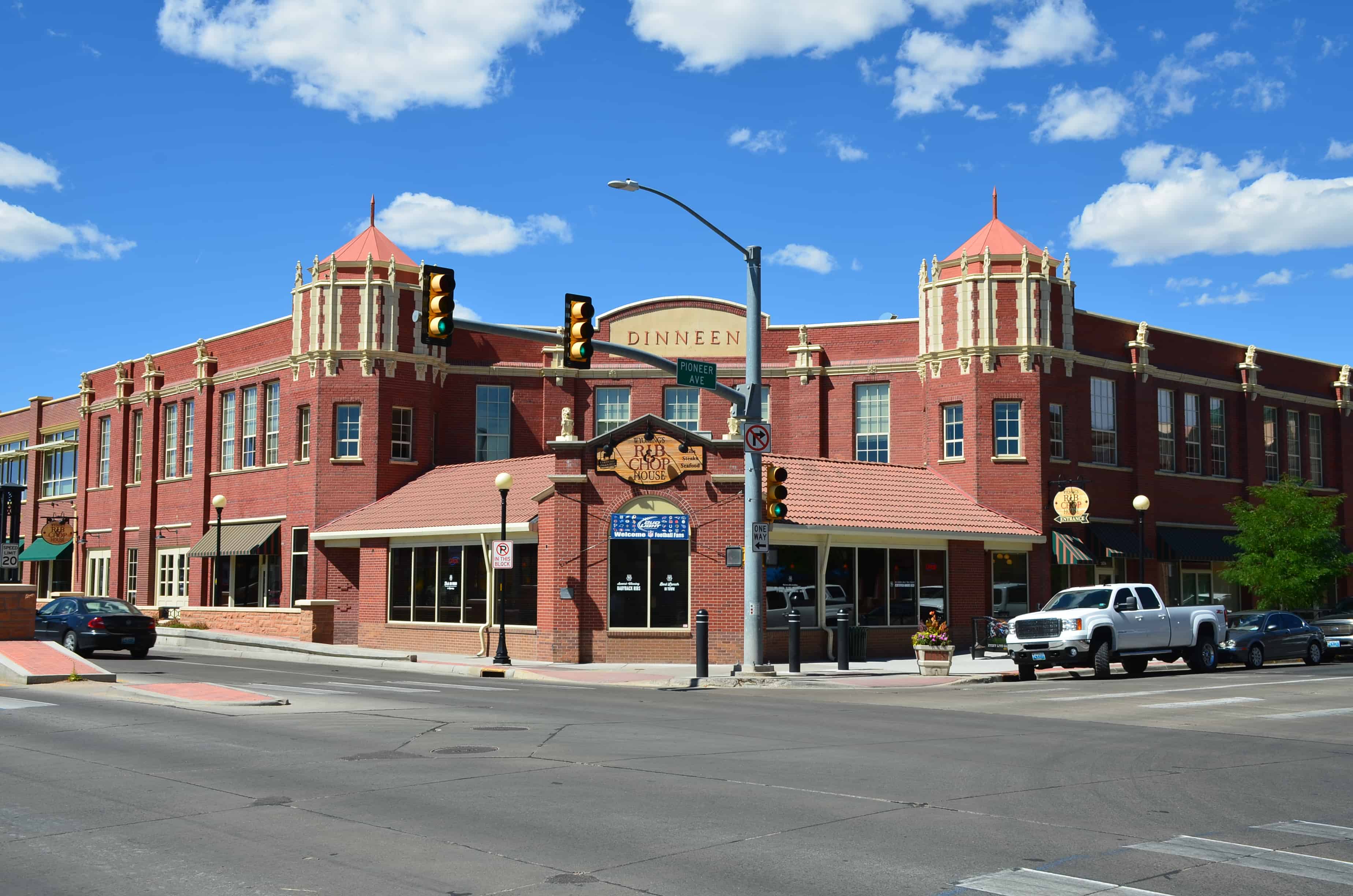 Dinneen Motor Company Building in Cheyenne, Wyoming