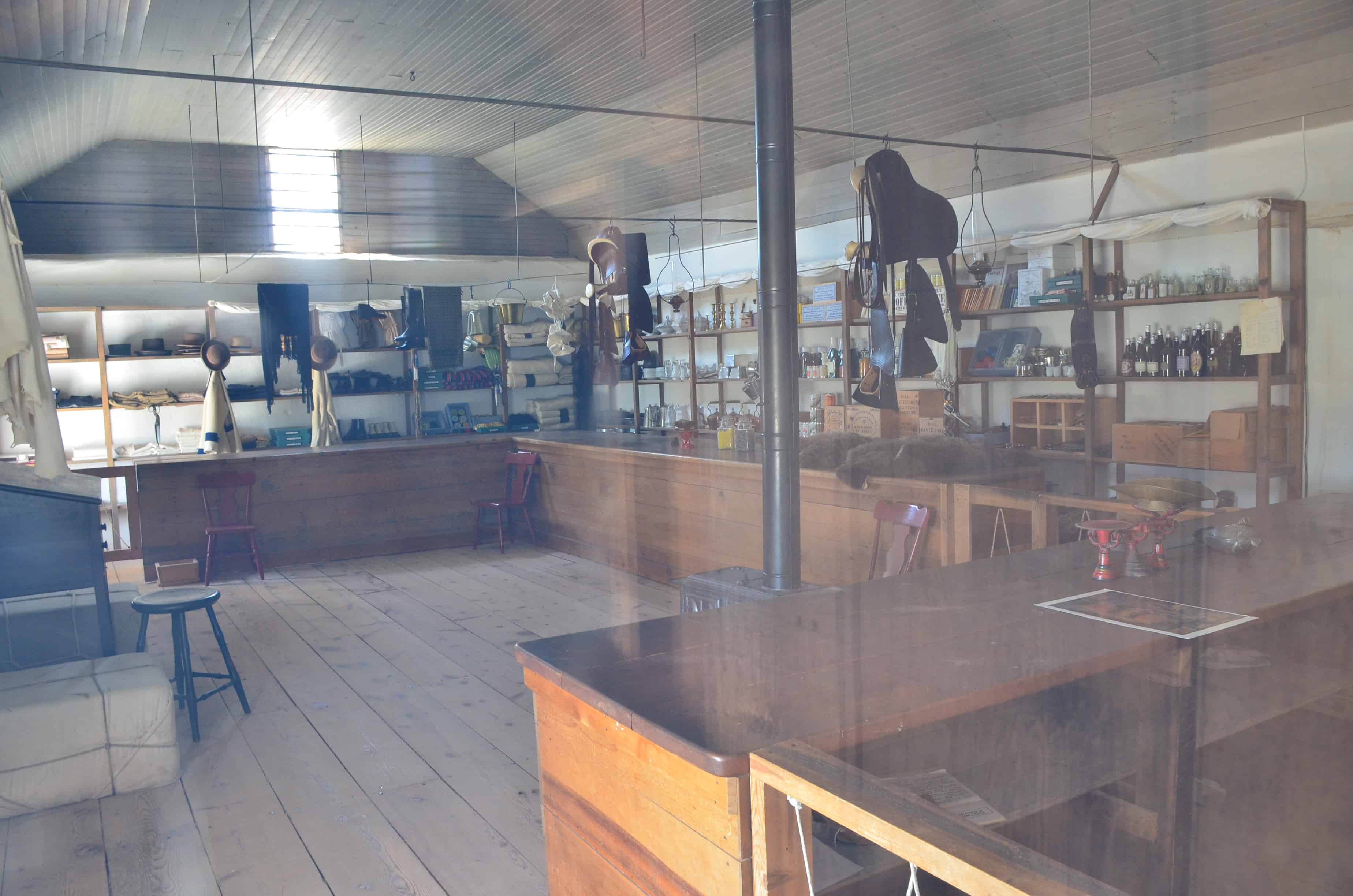 Post trader's store at Fort Laramie National Historic Site in Wyoming