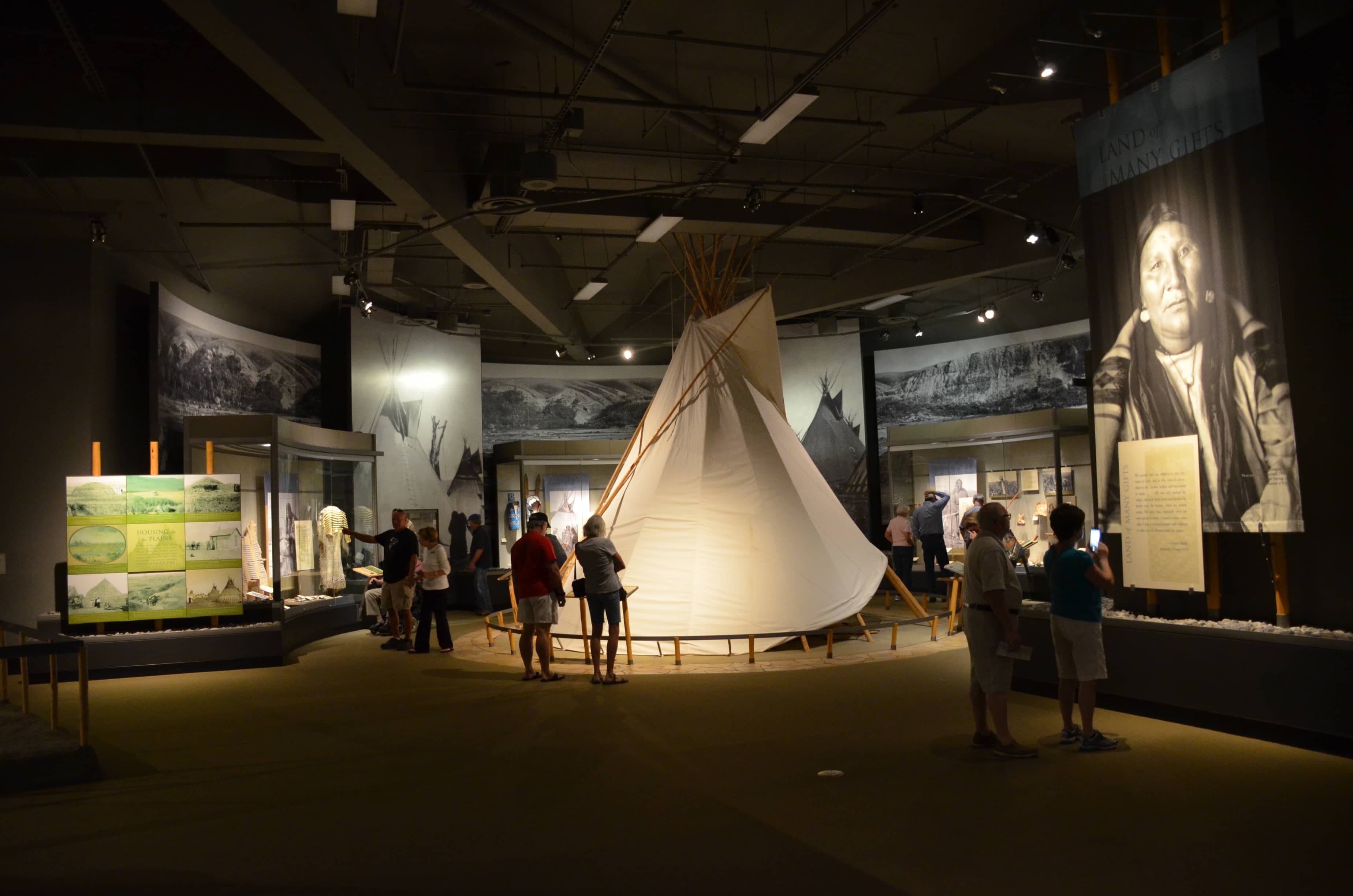 Plains Indian Museum at the Buffalo Bill Center of the West in Cody, Wyoming