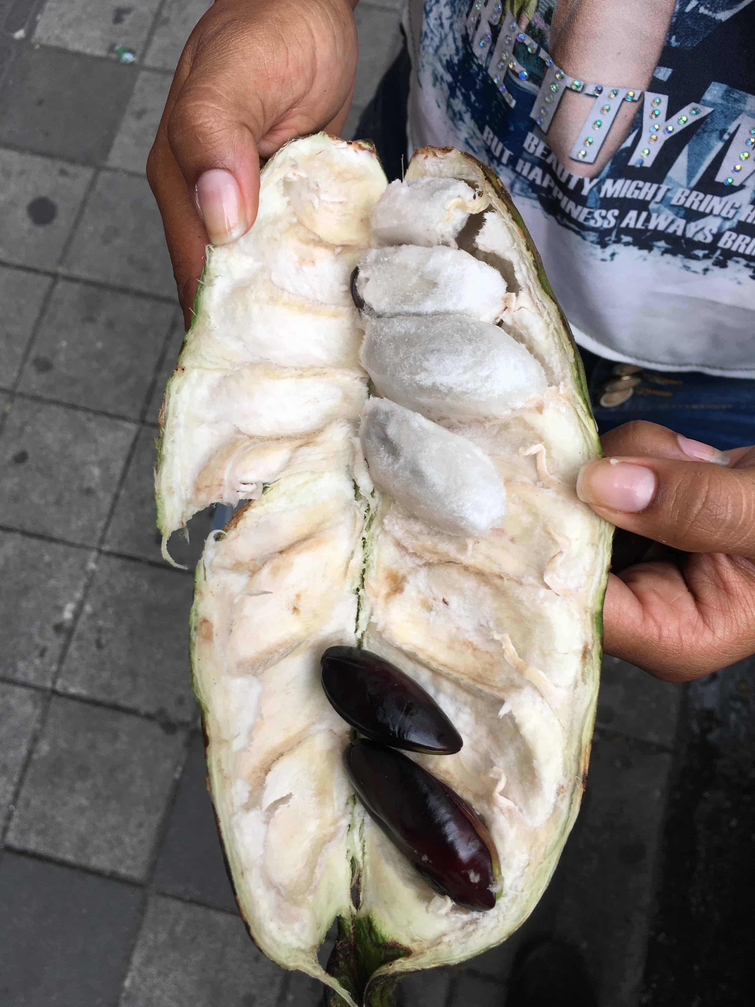 Guama Fruit in Colombia