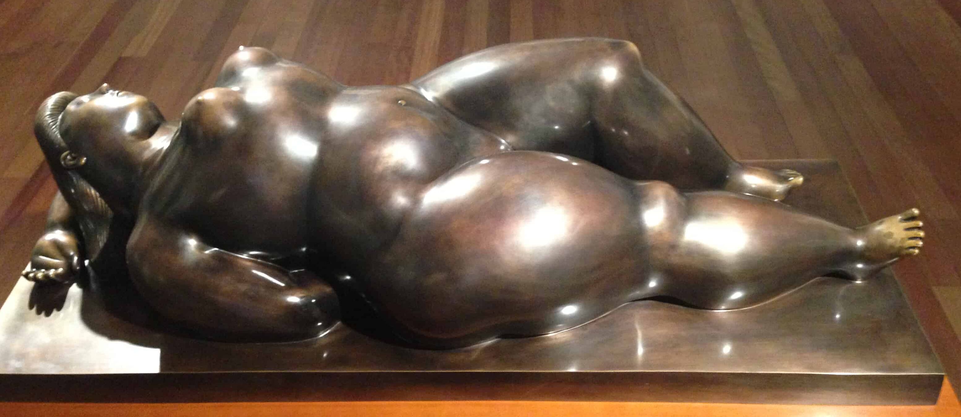 Sculpture at the Botero Museum