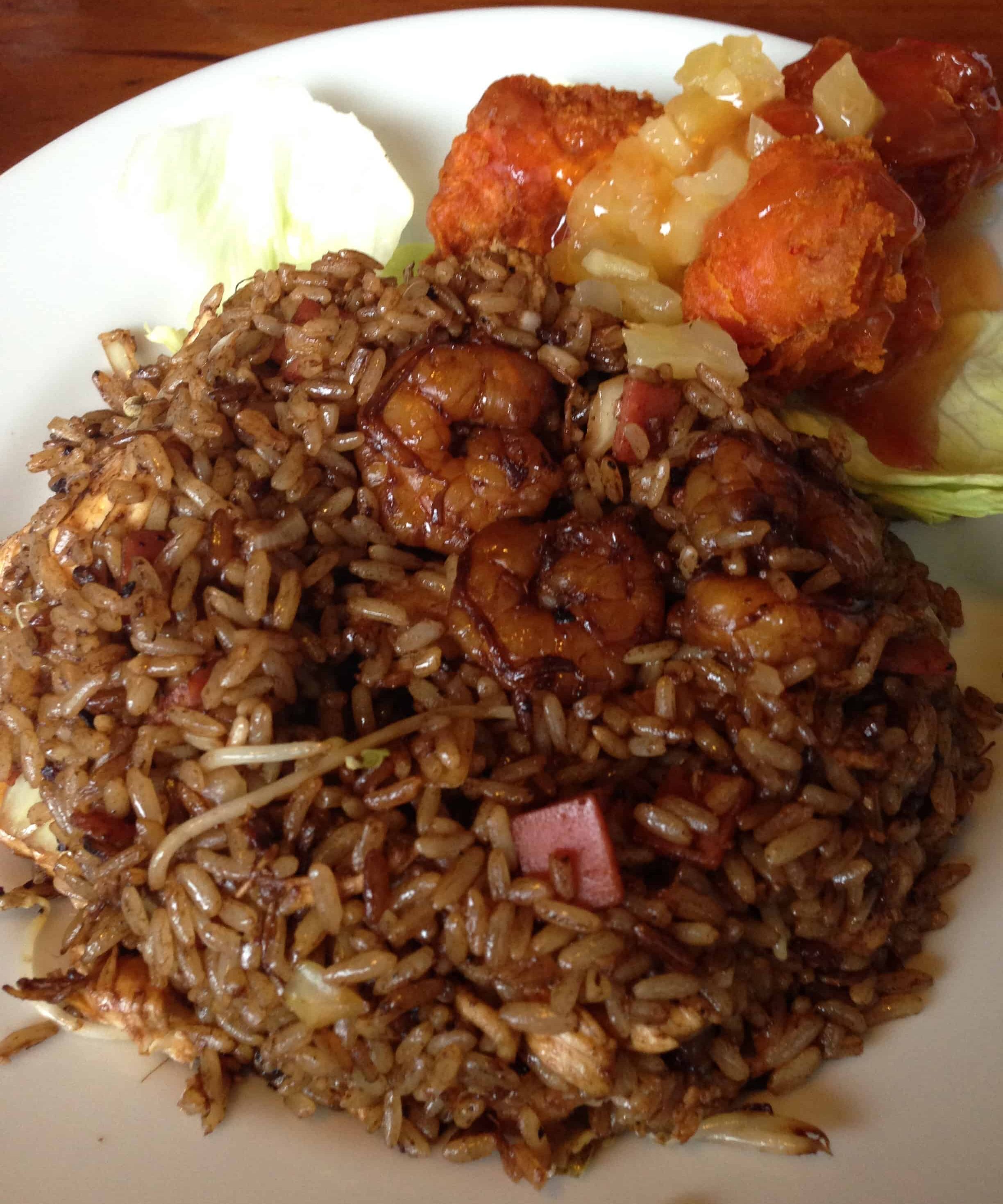 Fried rice at Horchata in Belén de Umbría, Risaralda, Colombia