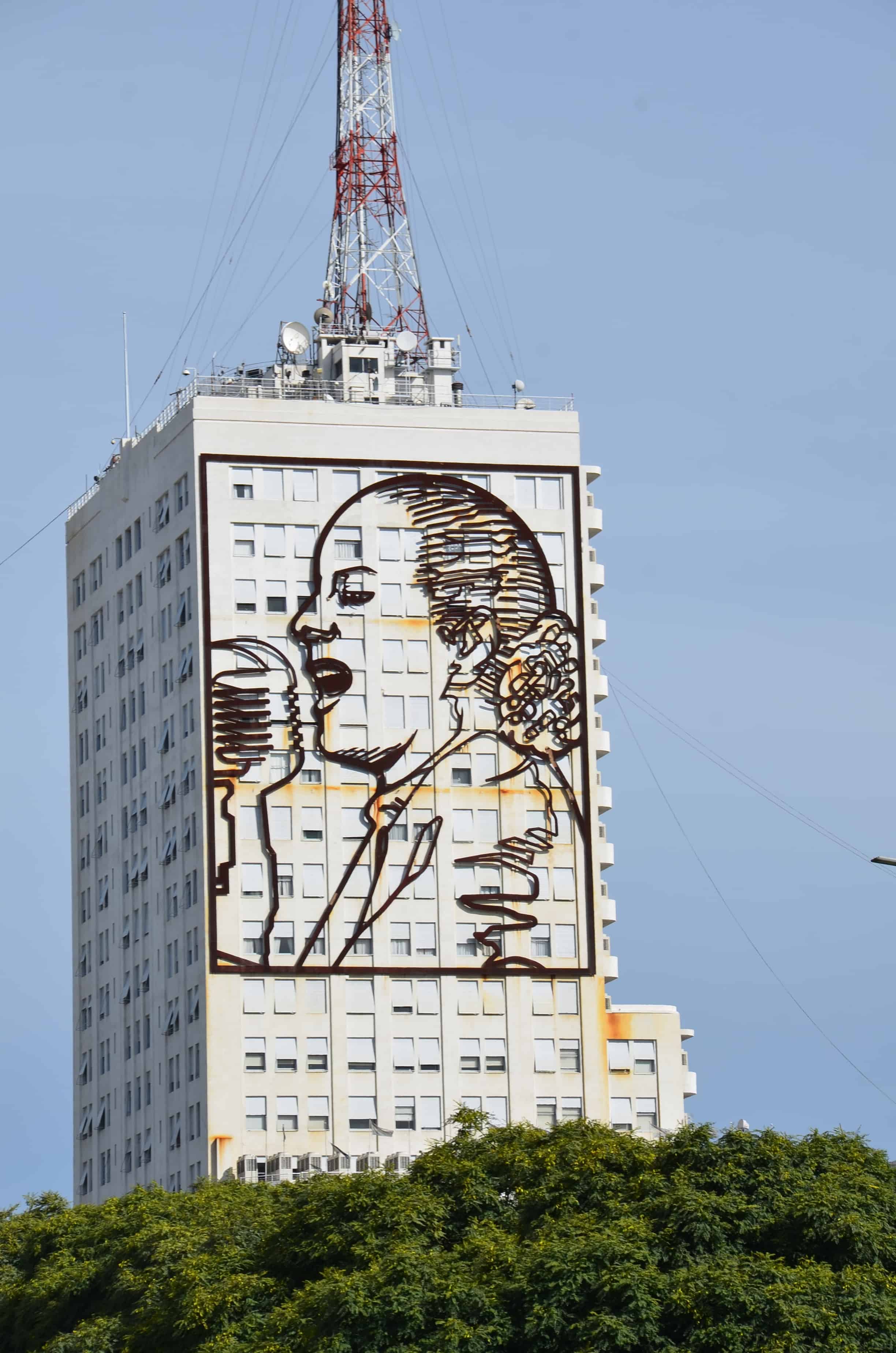 Eva Perón building in Buenos Aires, Argentina