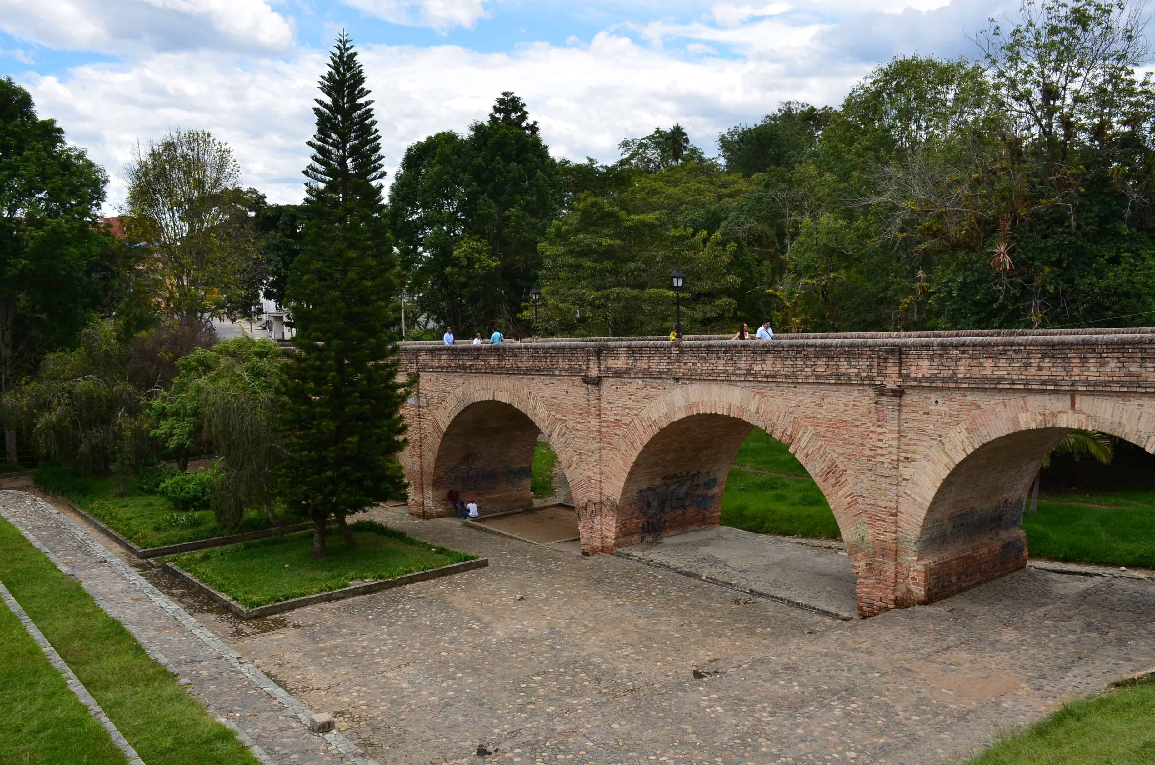 Humilladero Bridge in Popayán, Cauca, Colombia