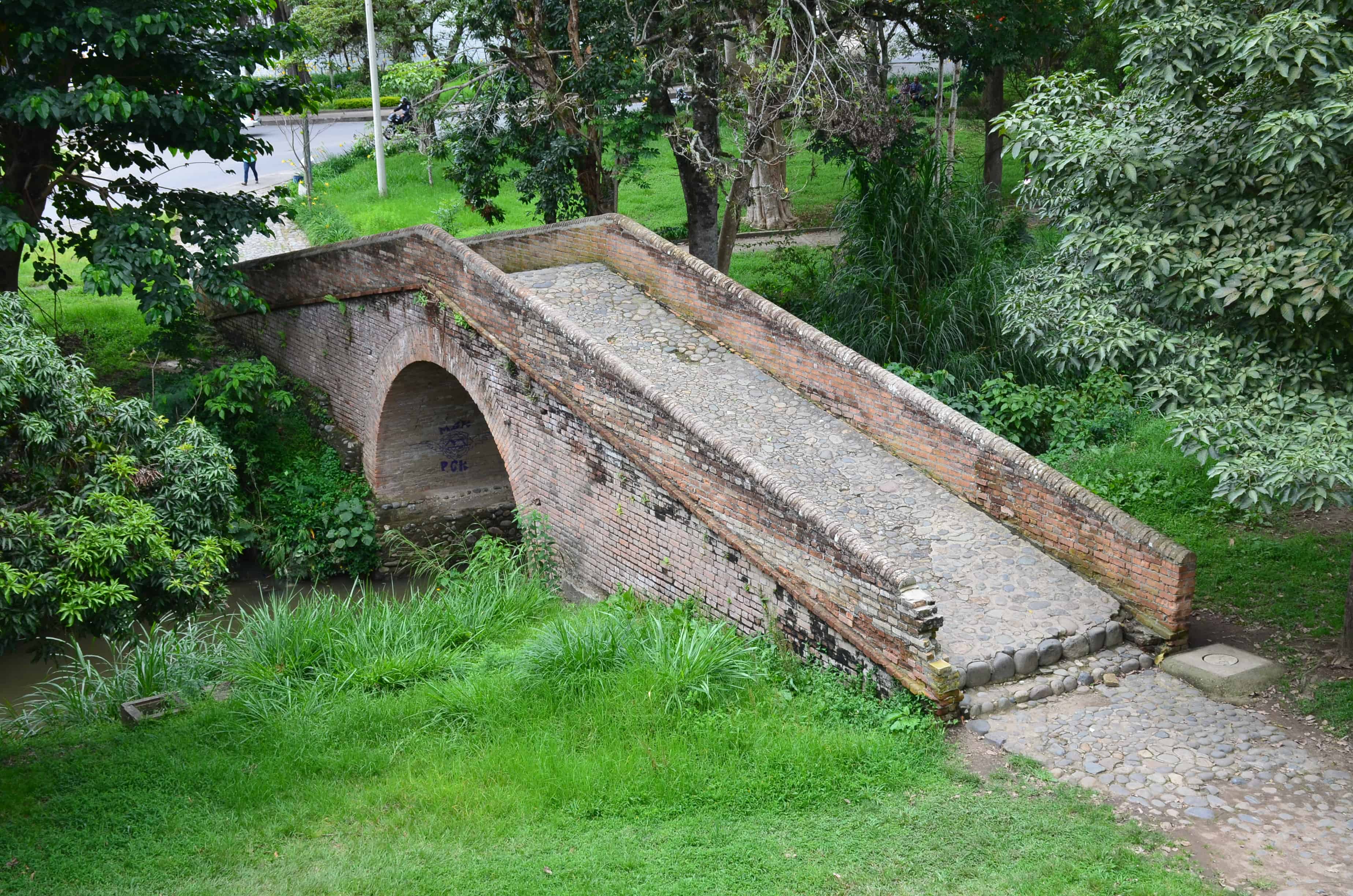 Puente de la Custodia in Popayán, Cauca, Colombia