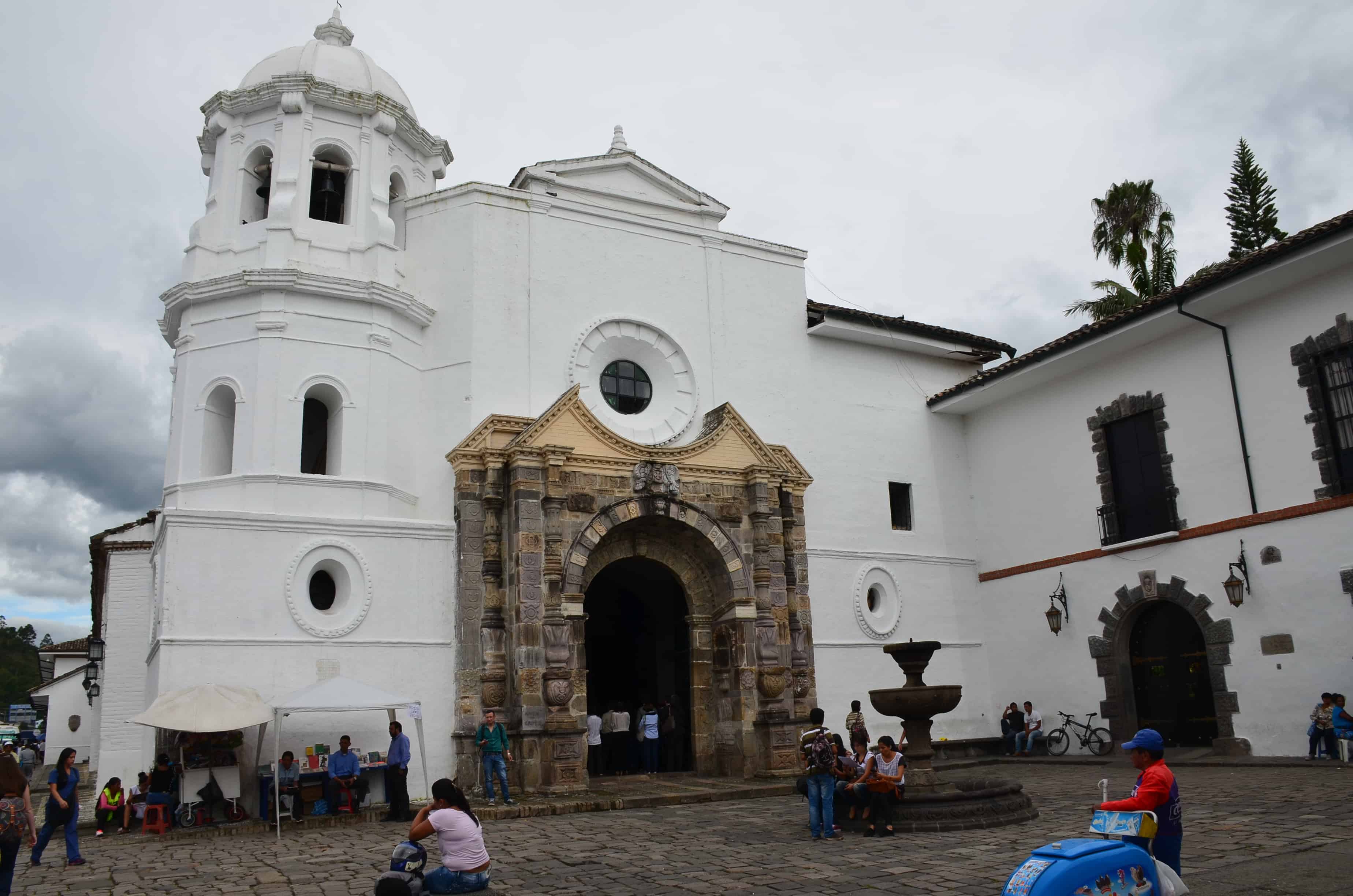 Iglesia de Santo Domingo in Popayán, Cauca, Colombia