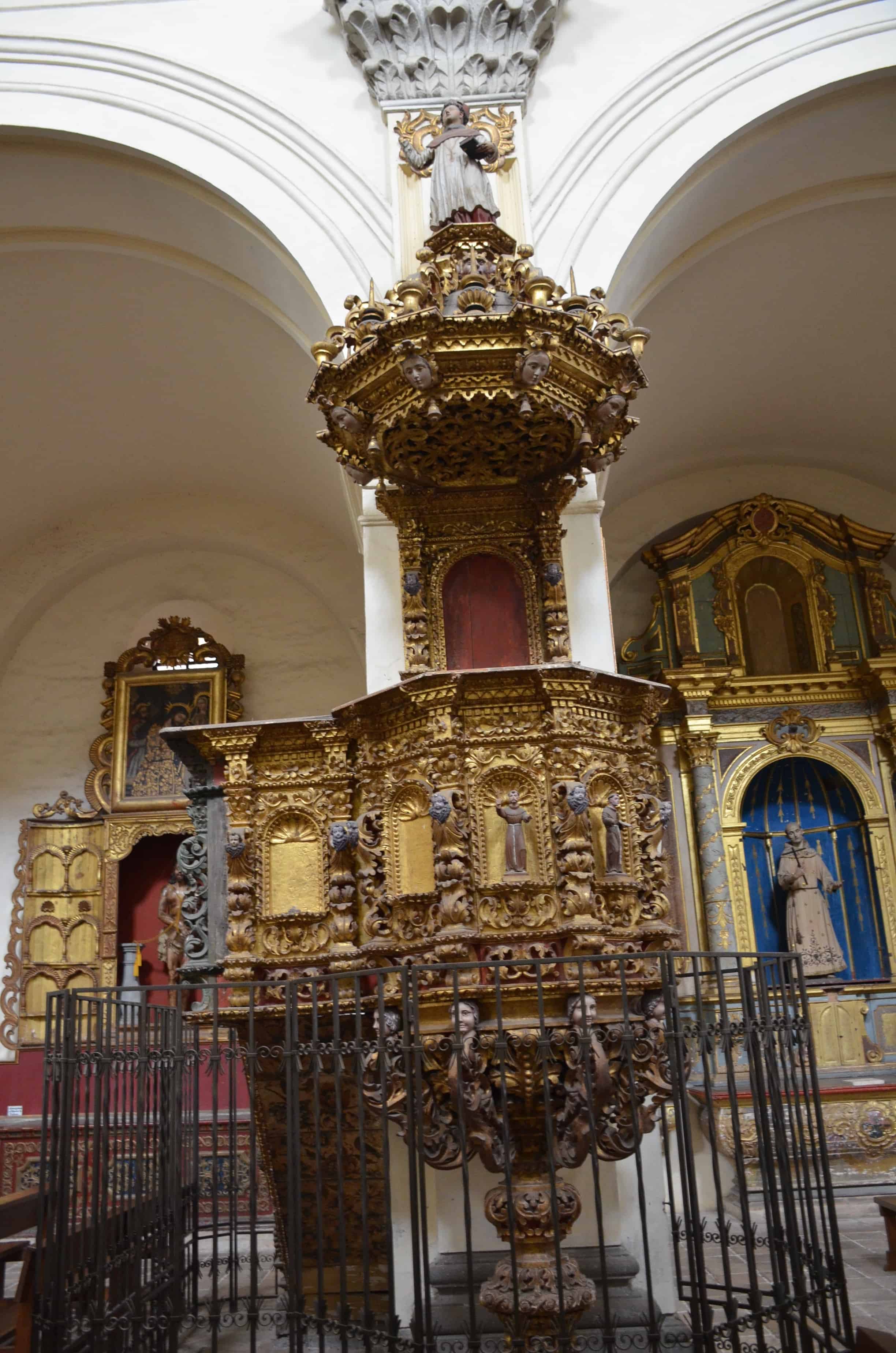 Iglesia de San Francisco in Popayán, Cauca, Colombia