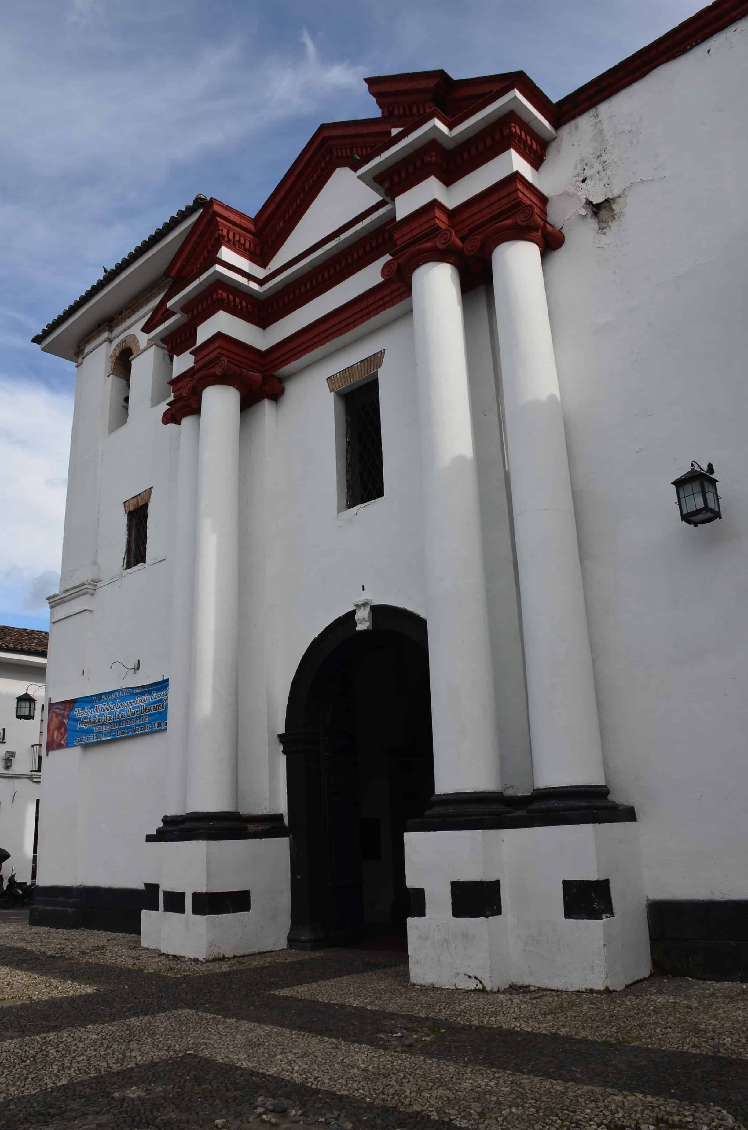 Iglesia de San Agustín in Popayán, Cauca, Colombia