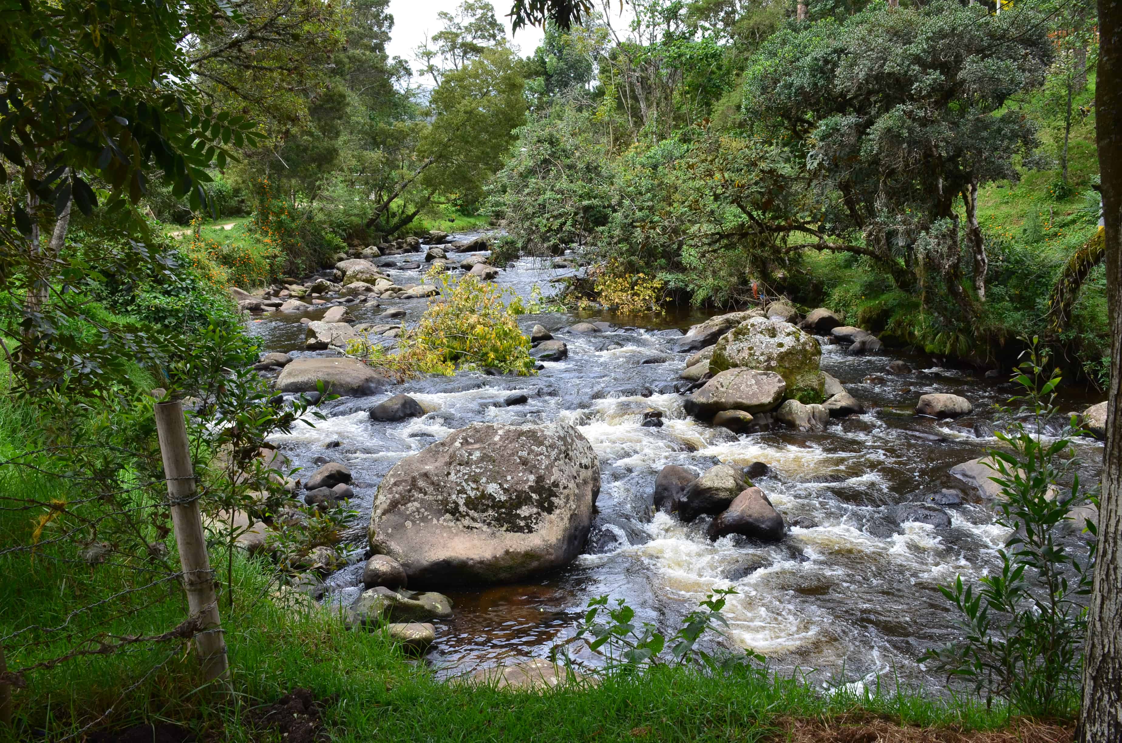 River in Silvia, Cauca, Colombia