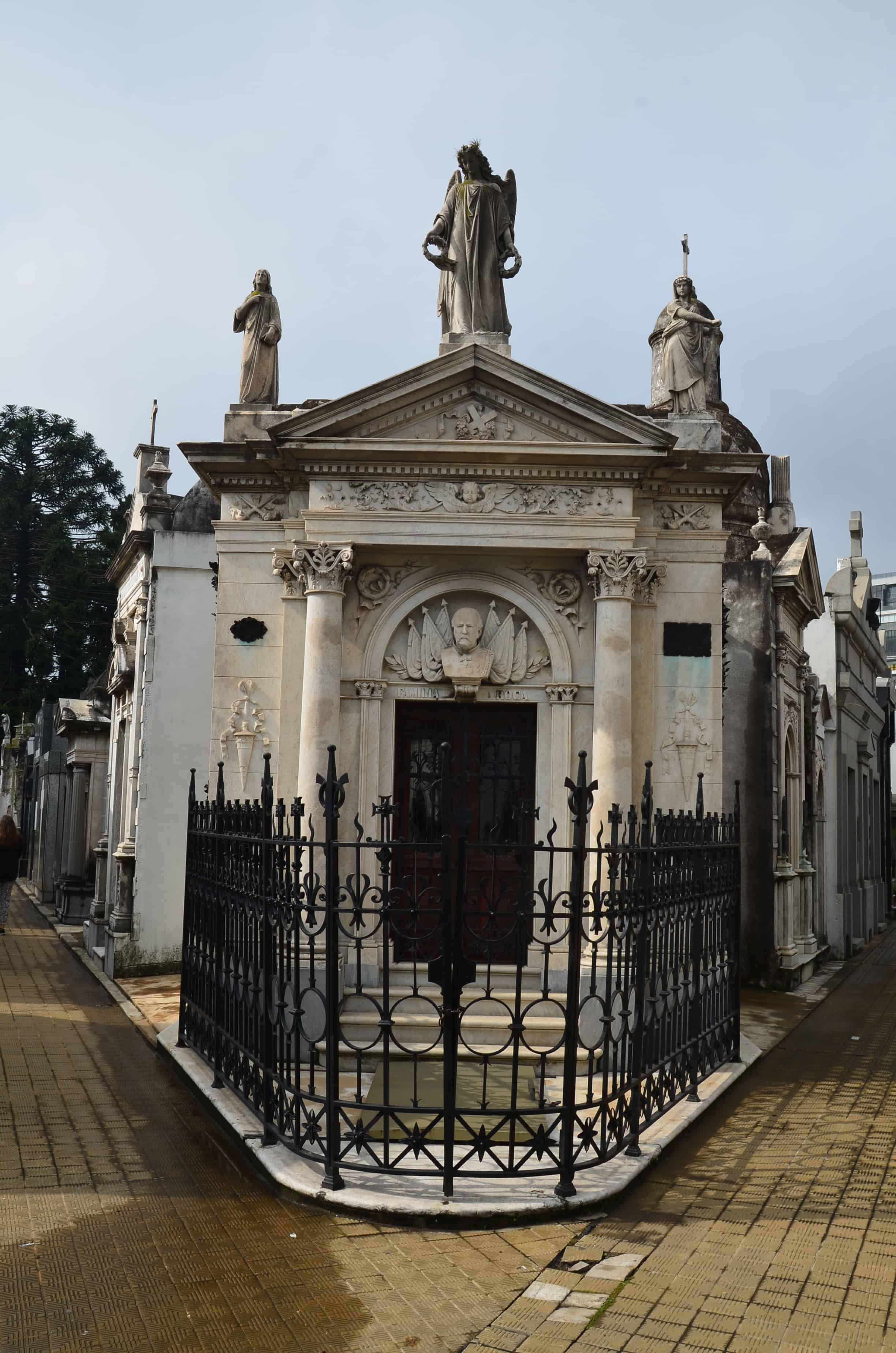 Tomb of Julio Argentino Roca at Cementerio de la Recoleta in Buenos Aires, Argentina