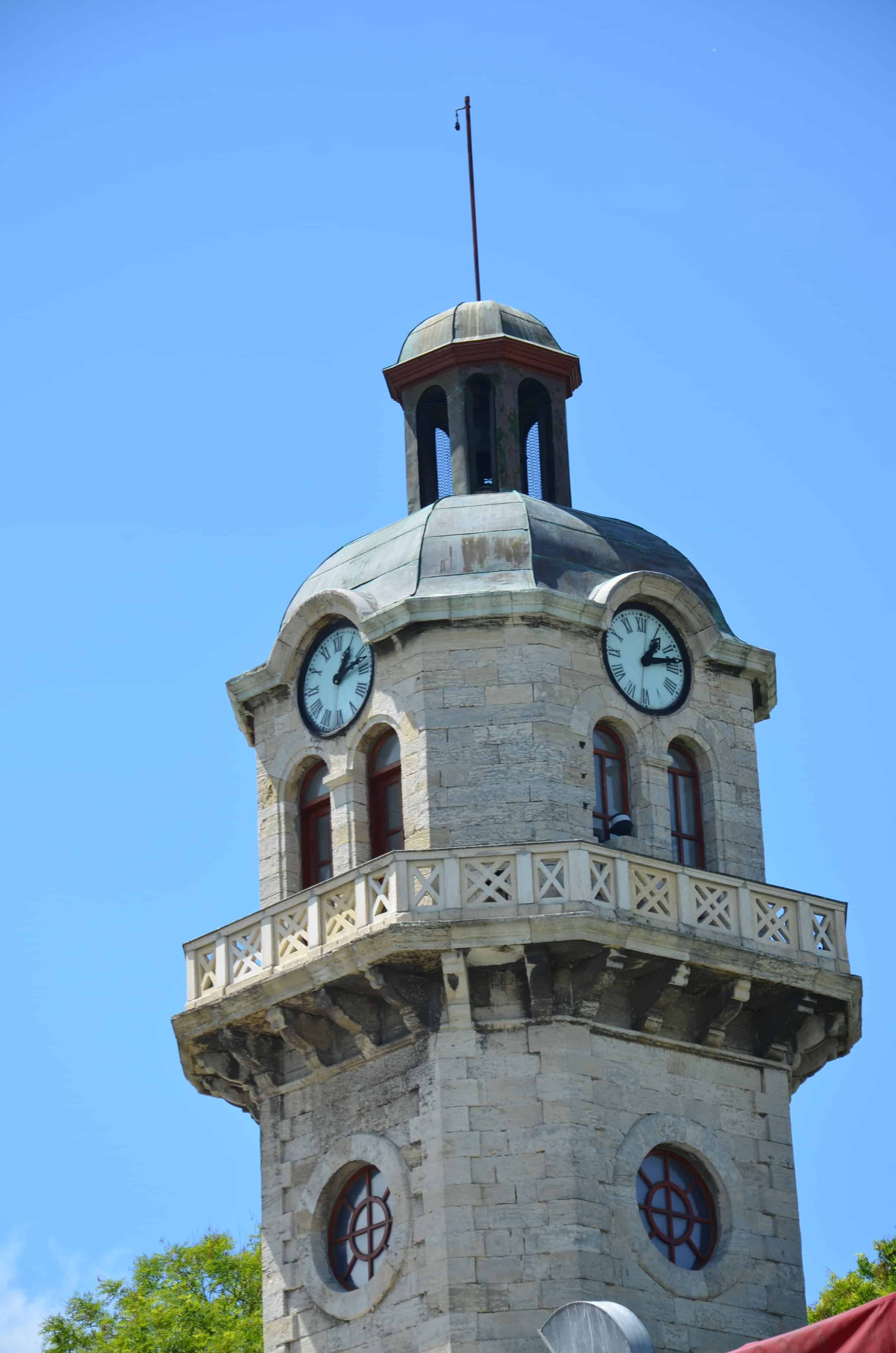 Clock tower in Varna, Bulgaria