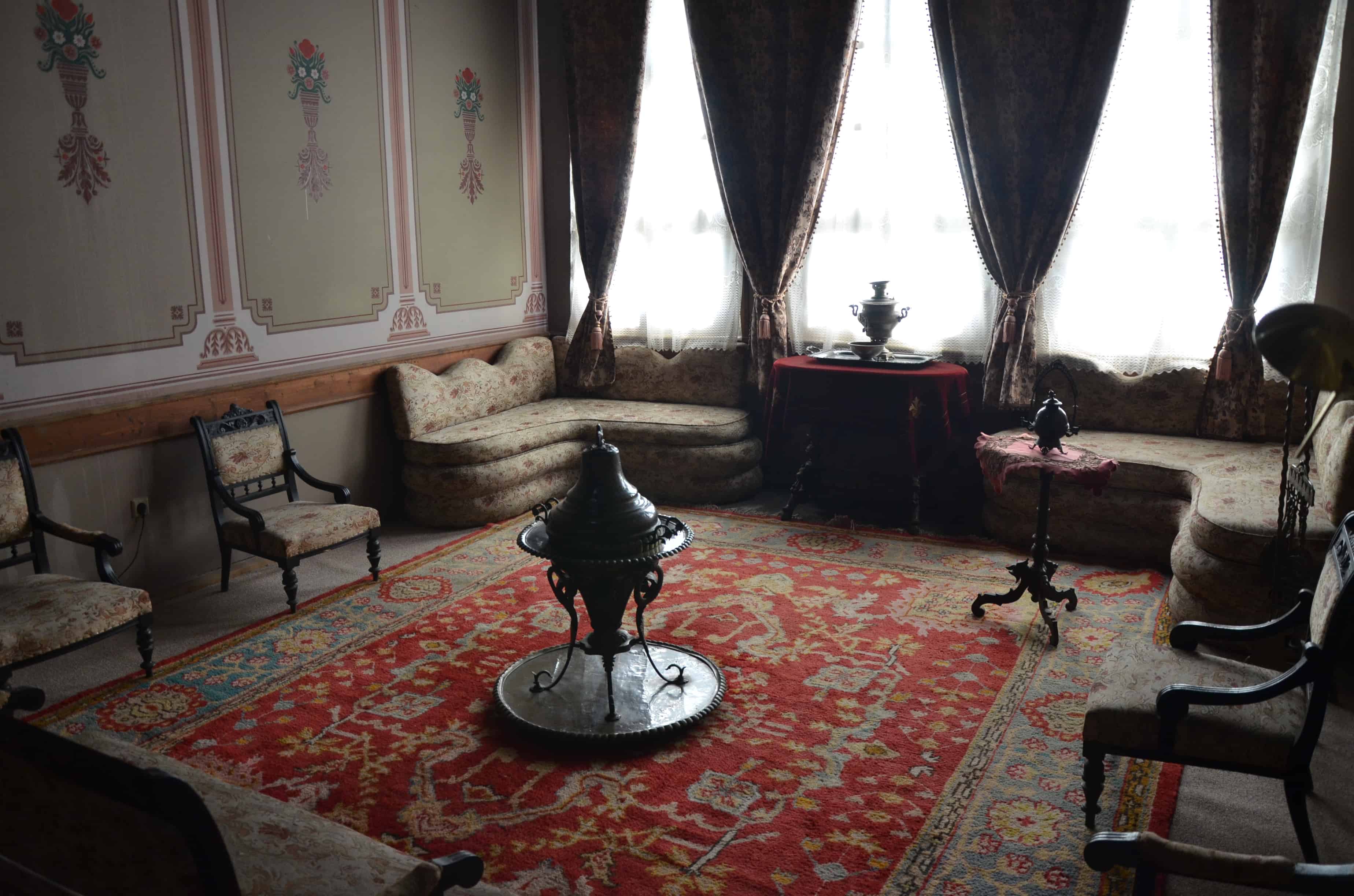 Living room at the Ethnographic Museum in Varna, Bulgaria
