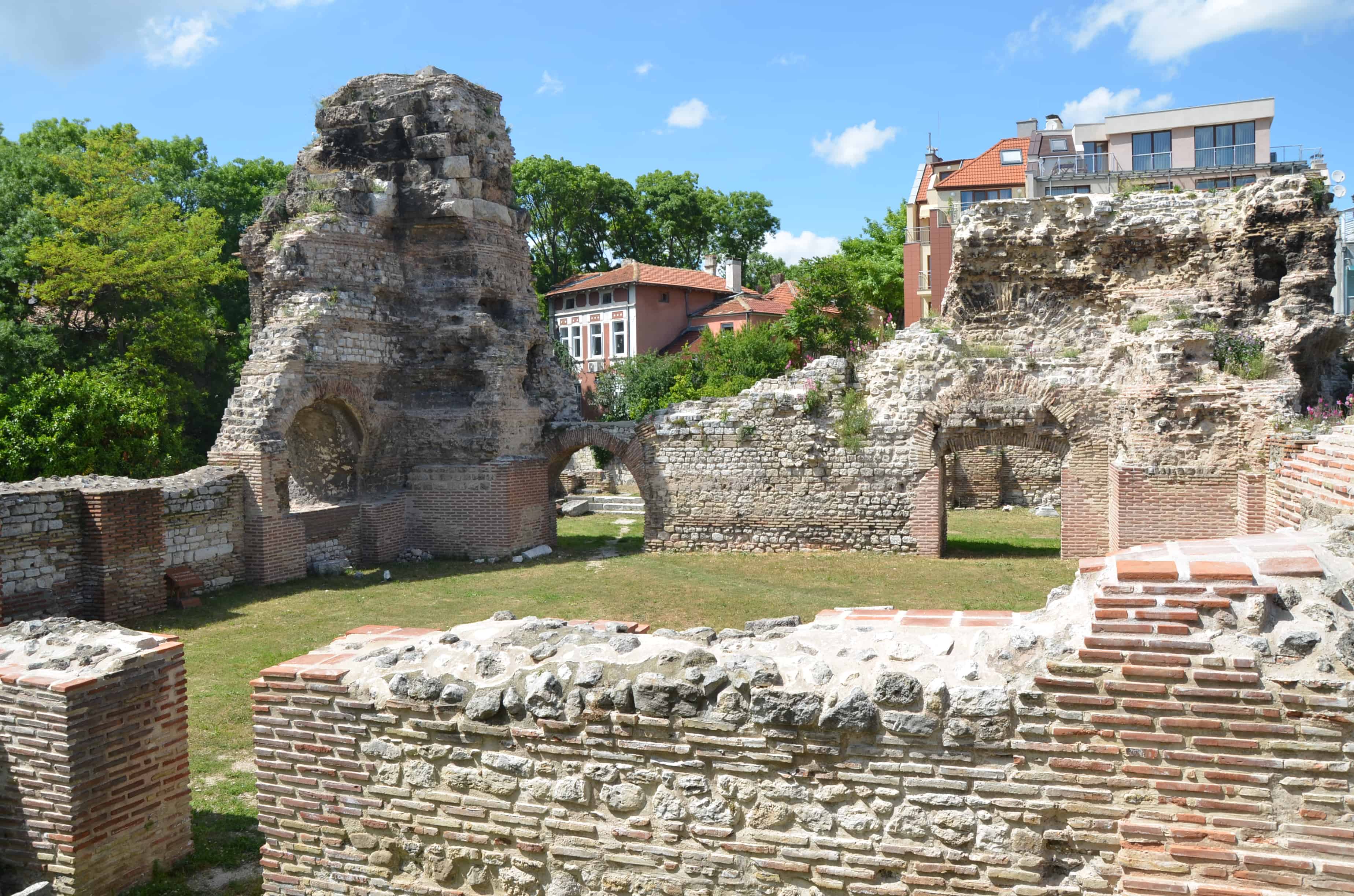 Roman baths in Varna, Bulgaria