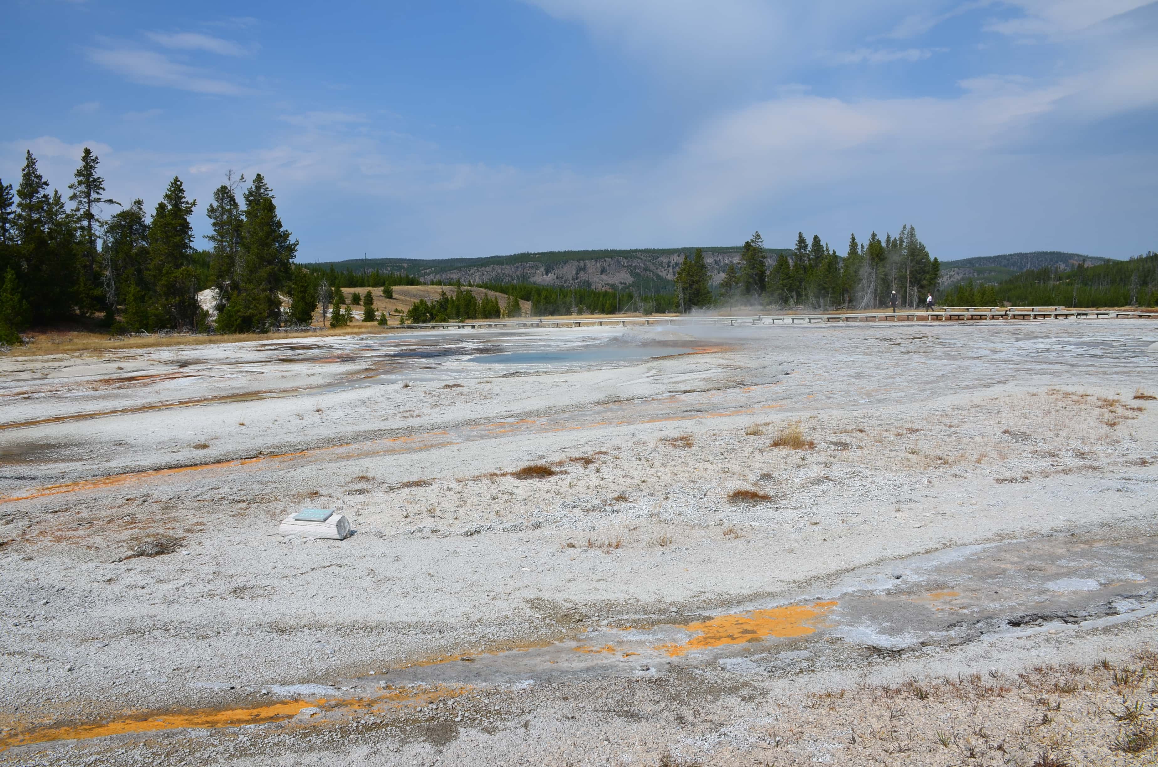 Daisy Group at the Upper Geyser Basin in Yellowstone National Park, Wyoming