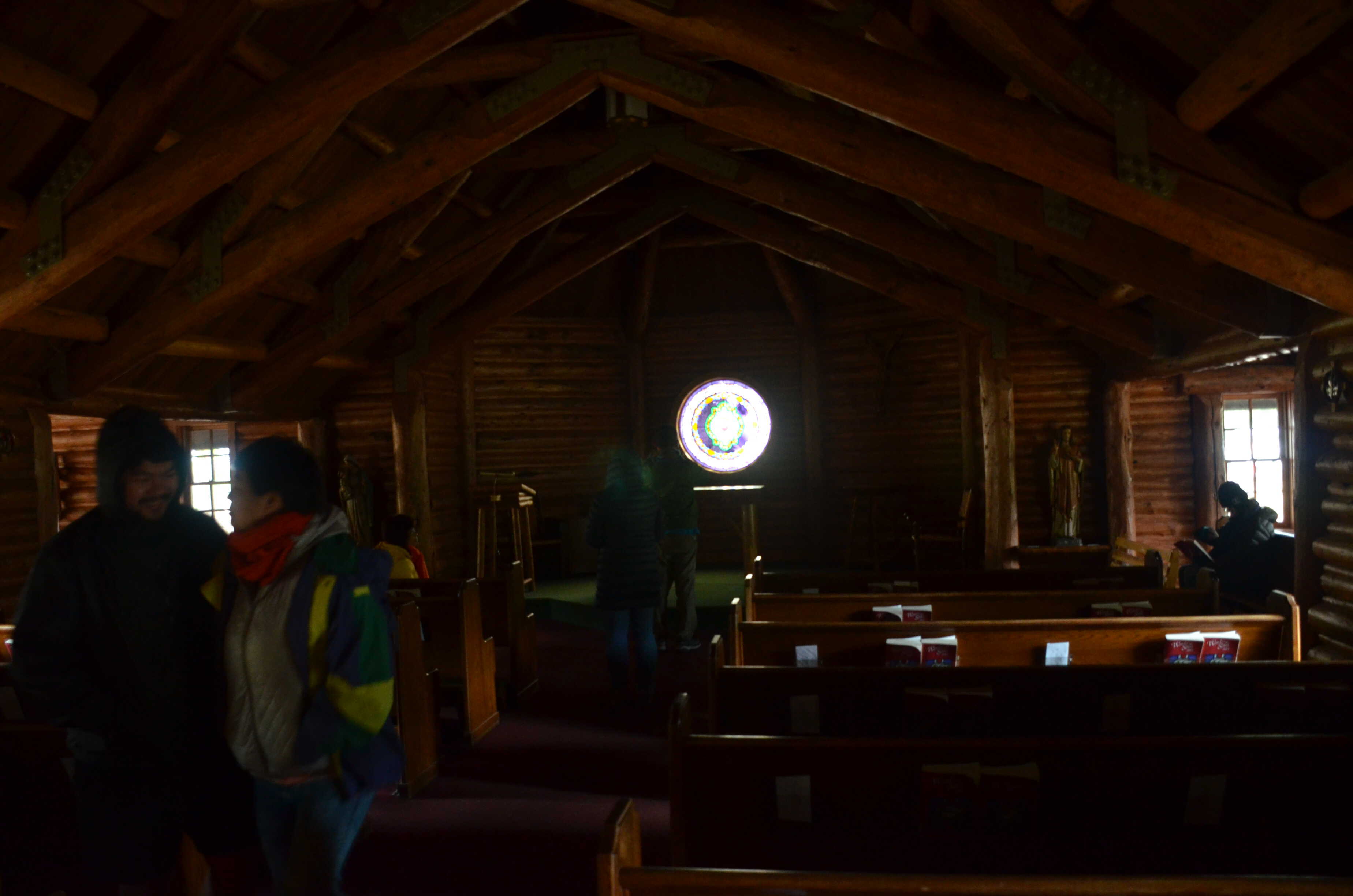 Chapel of the Sacred Heart on Teton Park Road in Grand Teton National Park, Wyoming