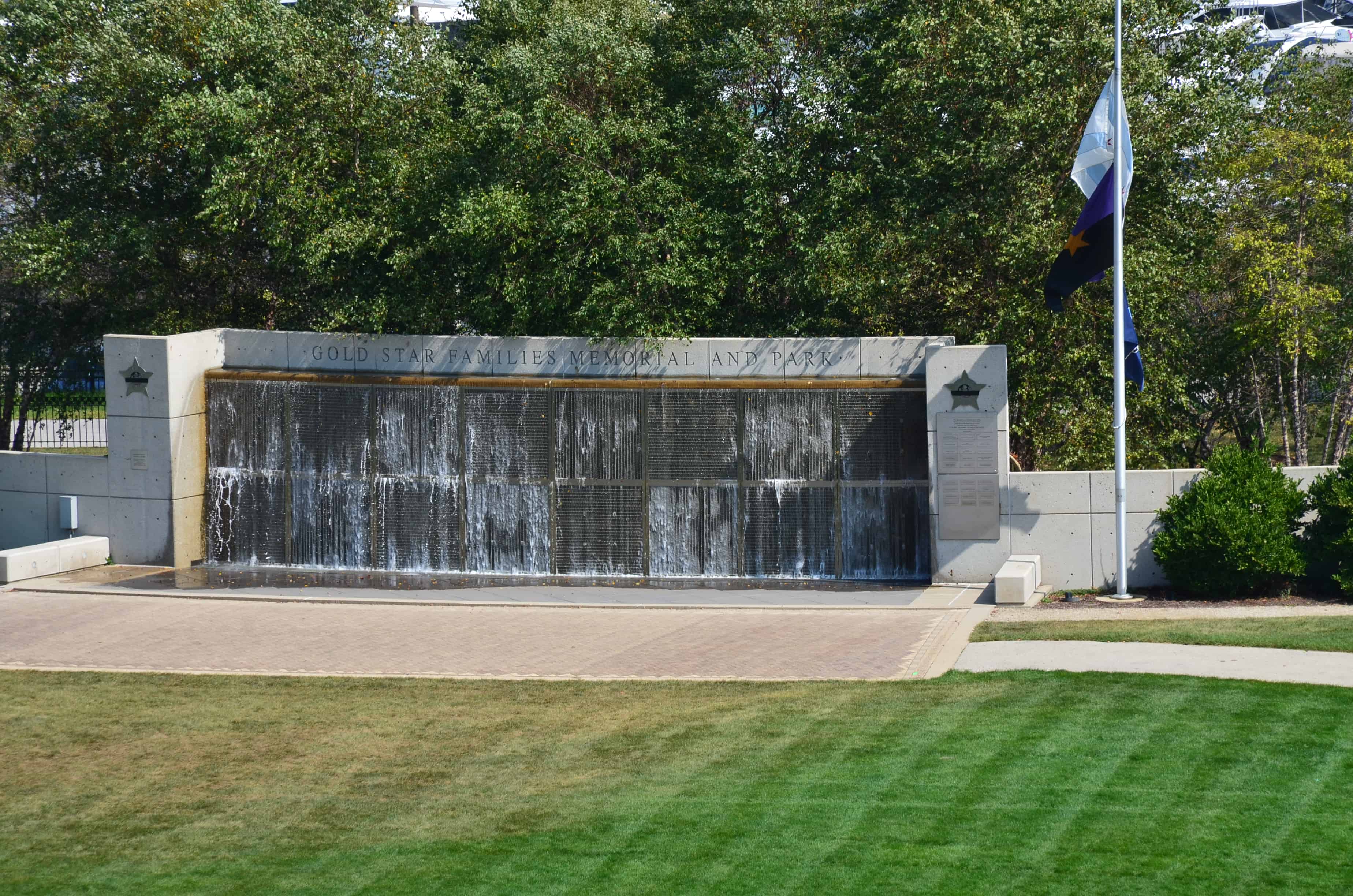 Gold Star Families Memorial and Park at Museum Campus in Chicago, Illinois