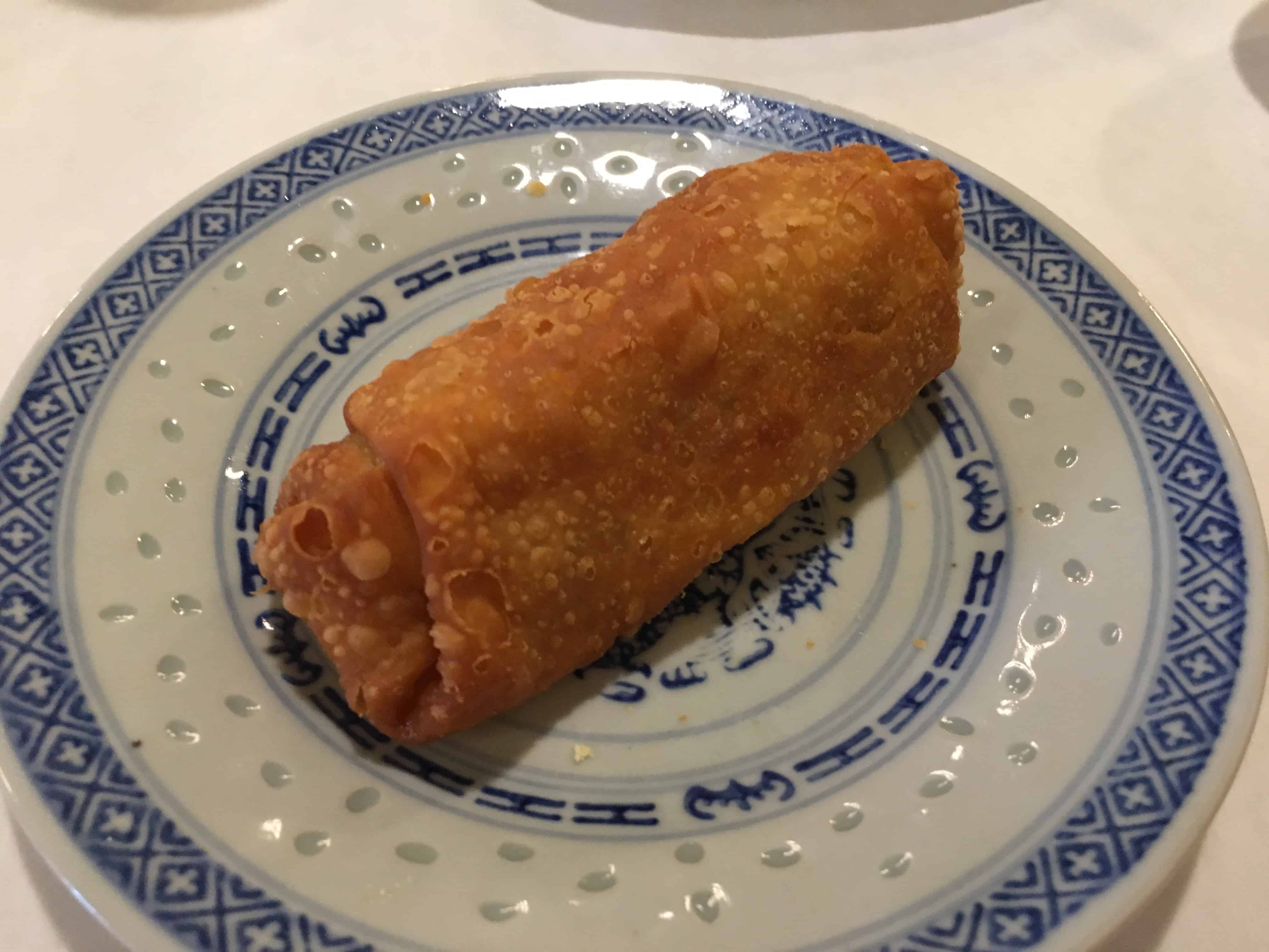 Egg roll at Emperor's Choice