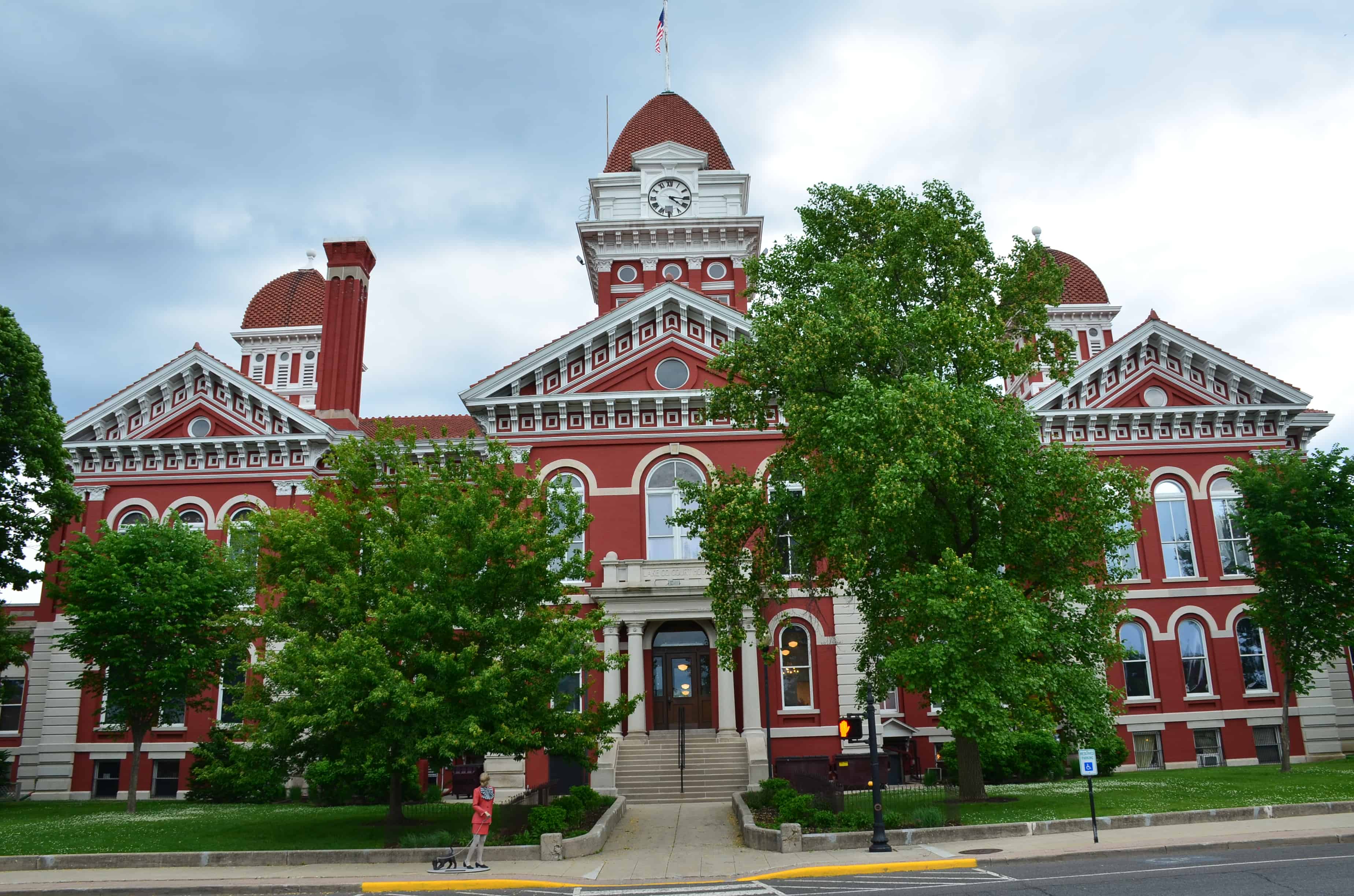 Lake County Courthouse in Crown Point, Indiana
