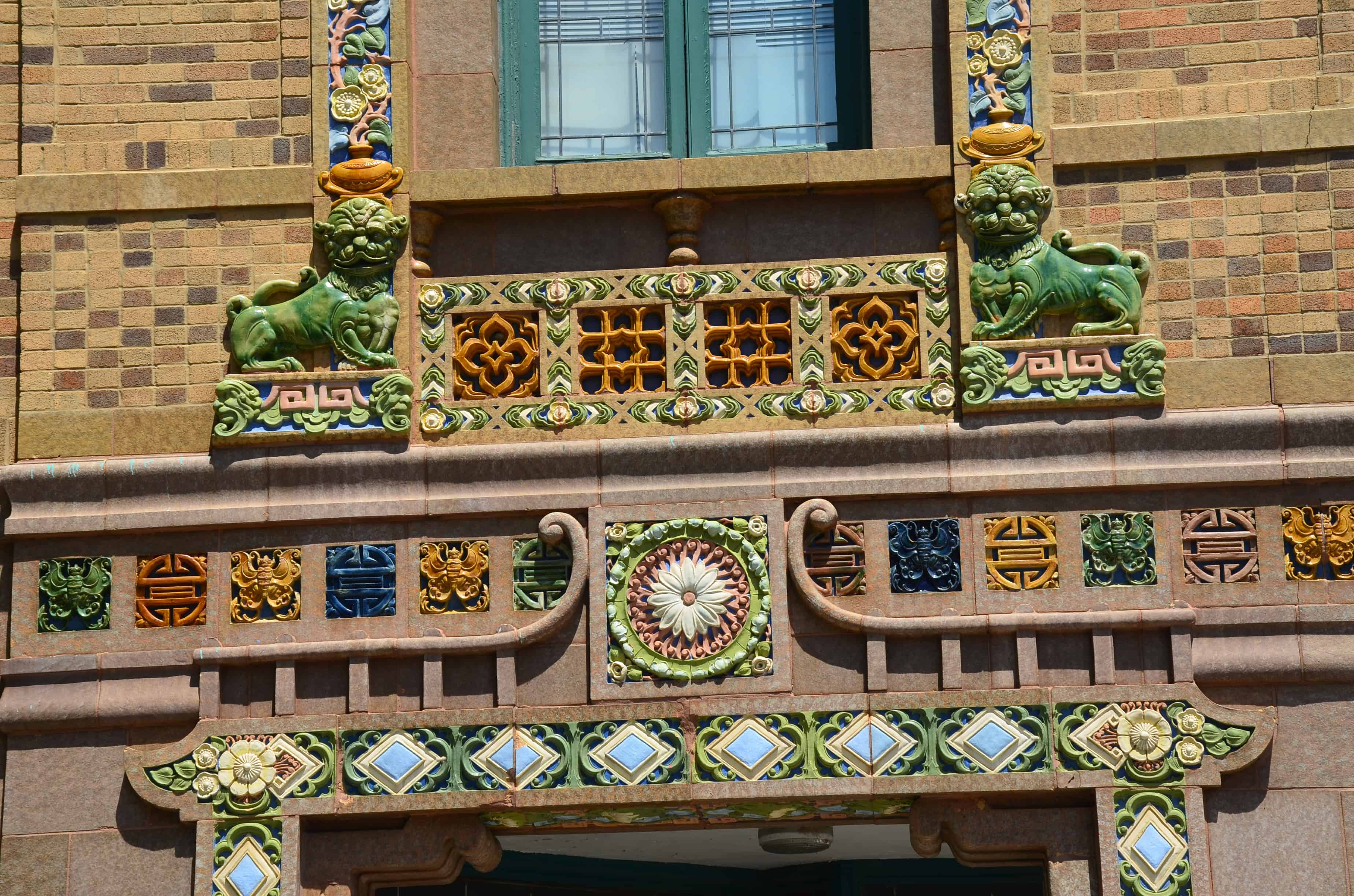 On Leong Building in Chinatown, Chicago, Illinois