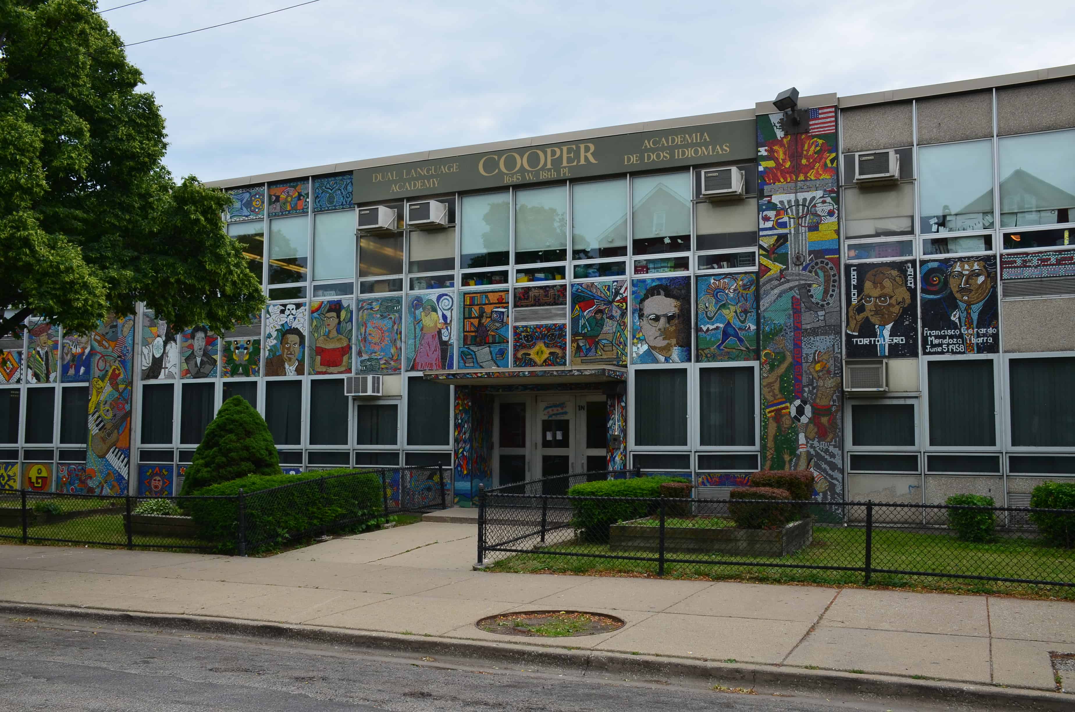 Cooper Dual Language Academy in Pilsen, Chicago, Illinois