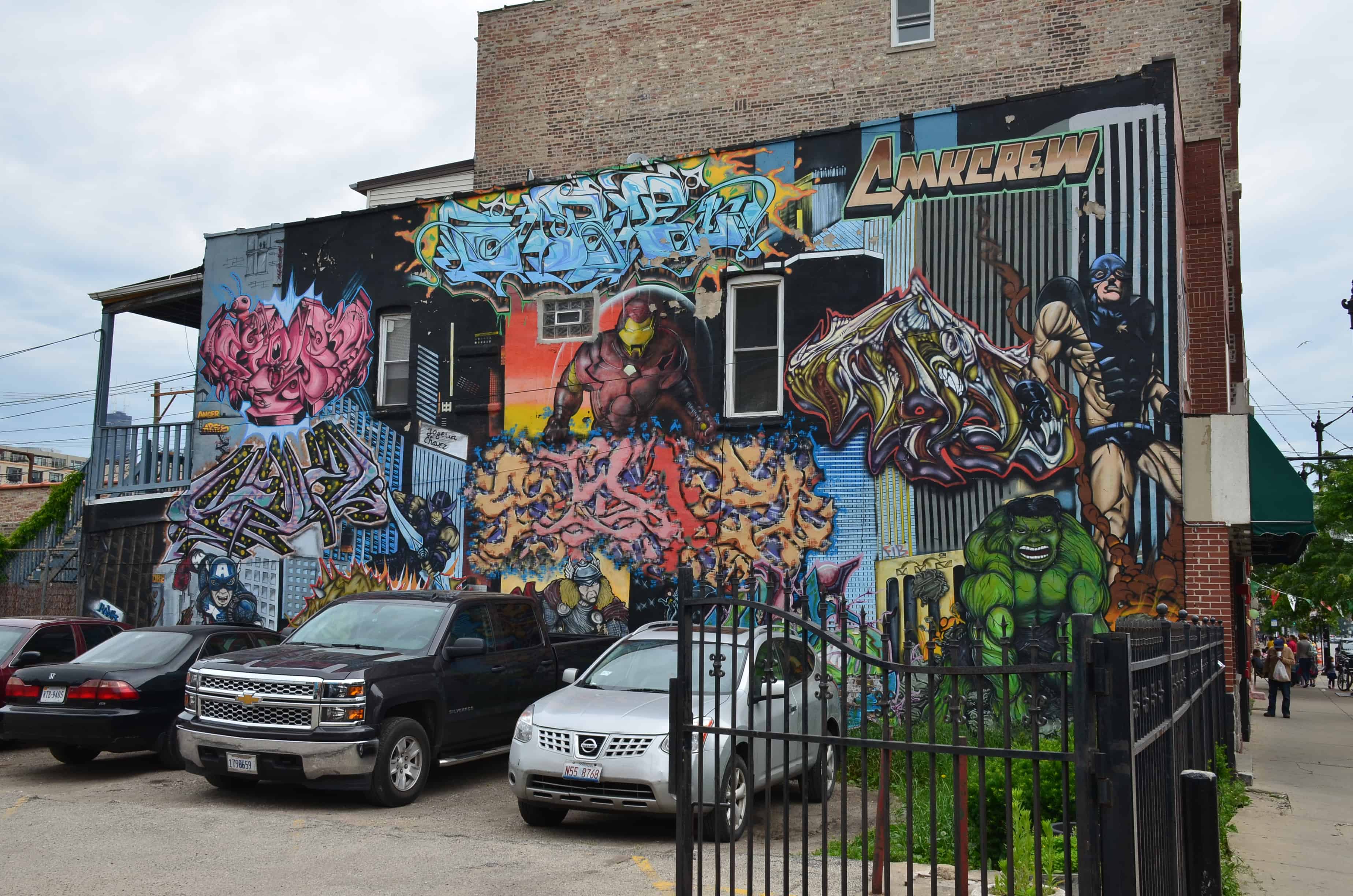 18th and Bishop in Pilsen, Chicago, Illinois